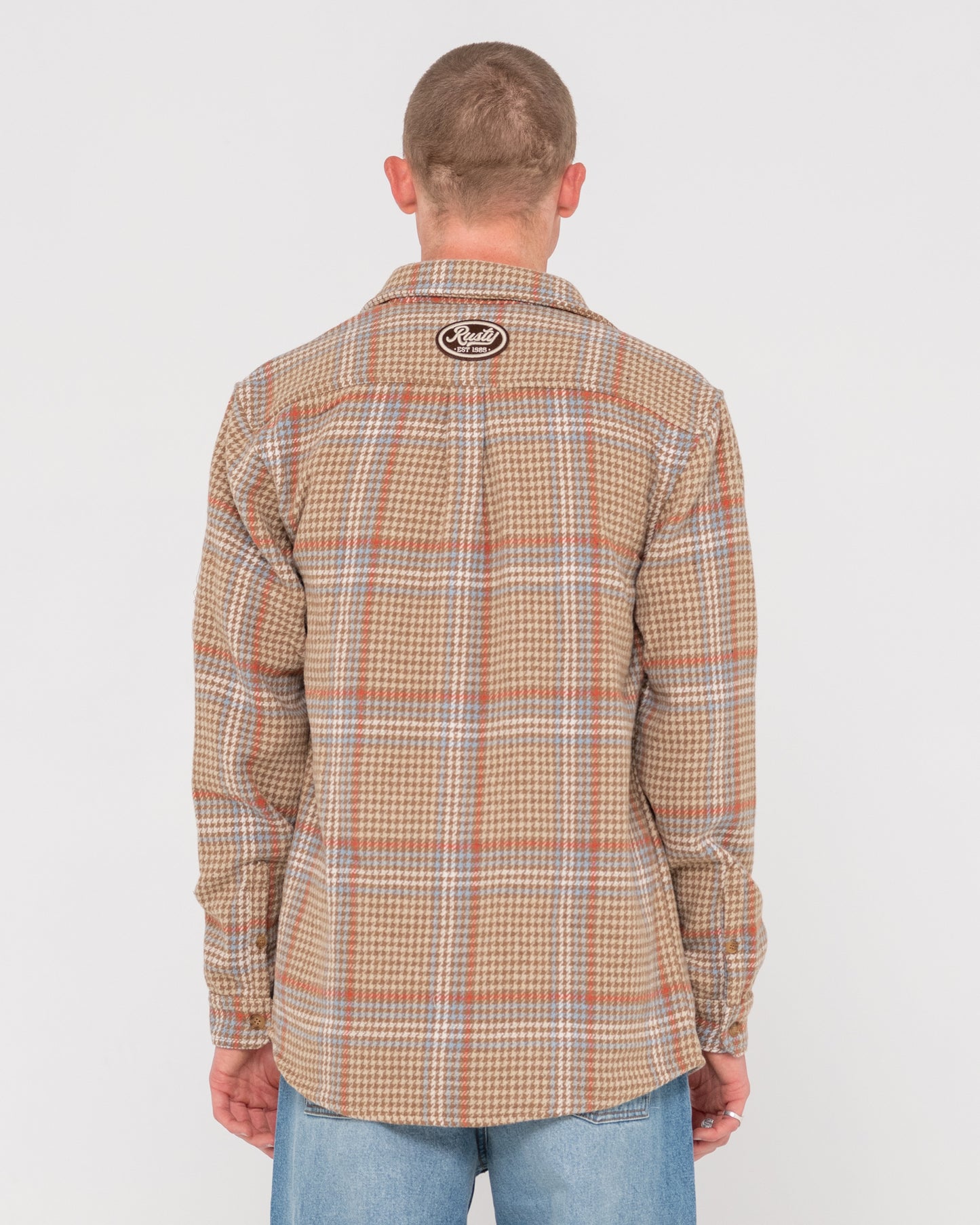 HOUNDSTOOTH OVERSHIRT