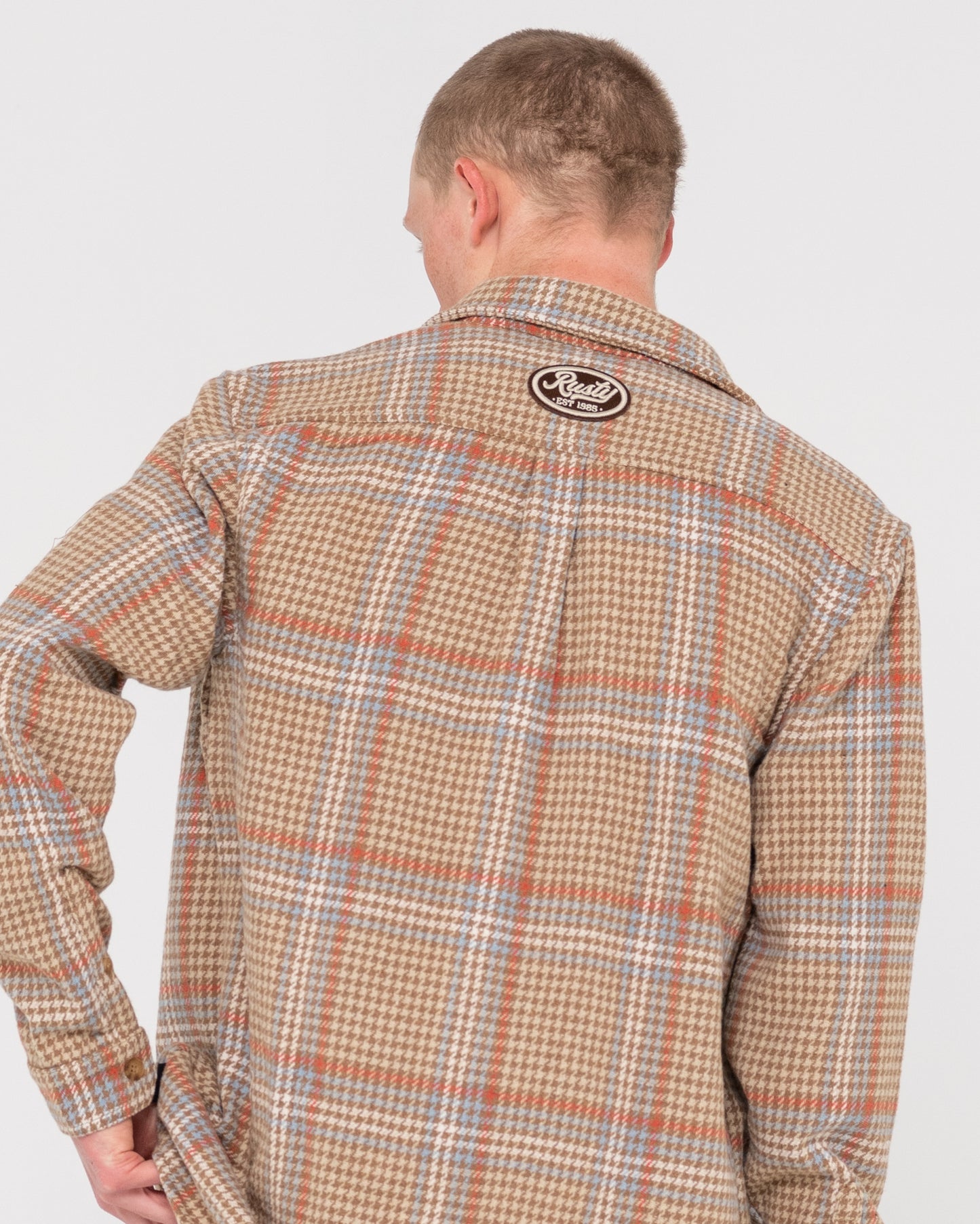 HOUNDSTOOTH OVERSHIRT