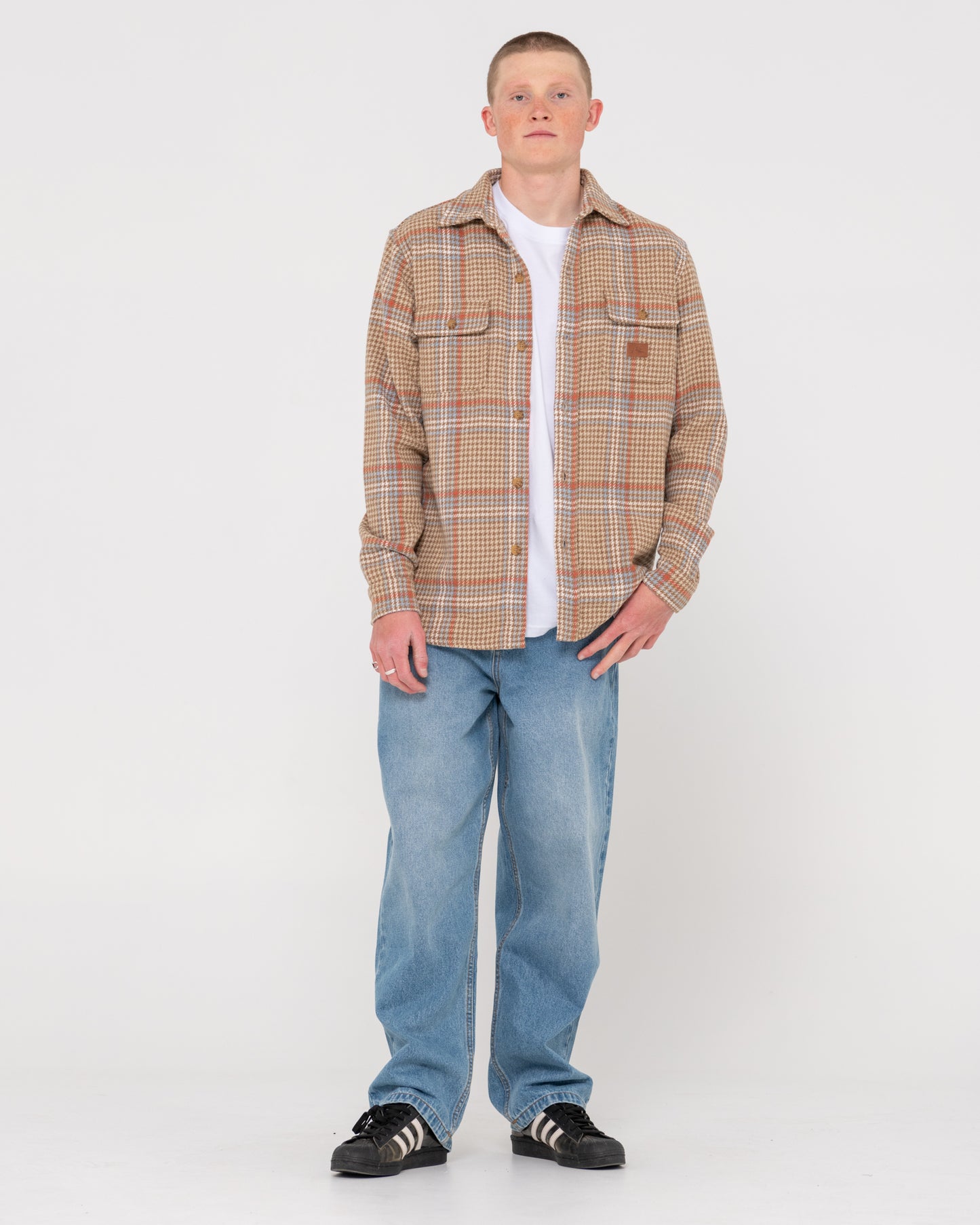 HOUNDSTOOTH OVERSHIRT
