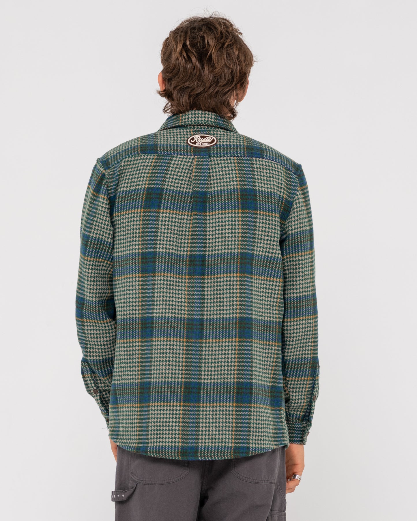 HOUNDSTOOTH OVERSHIRT