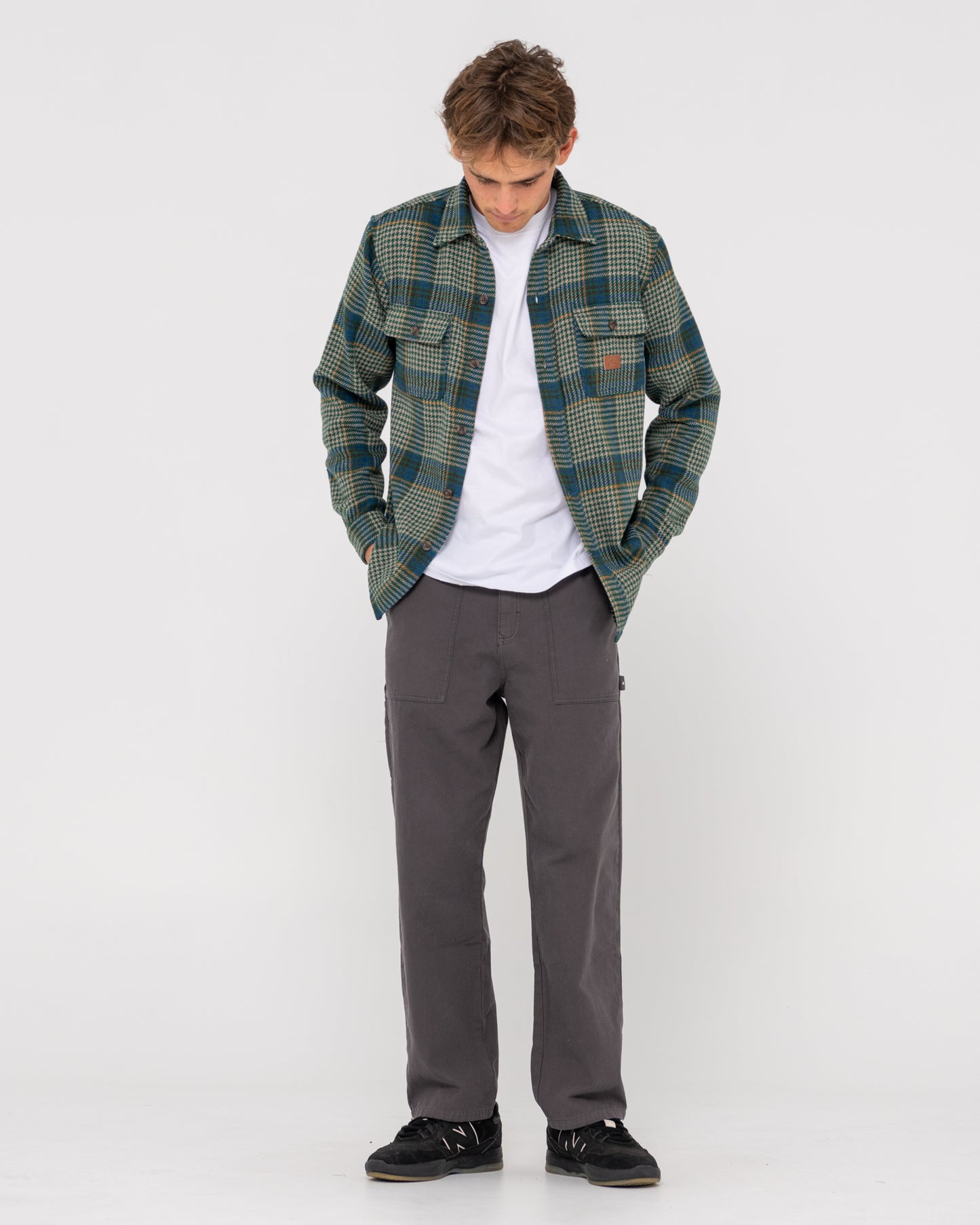 HOUNDSTOOTH OVERSHIRT