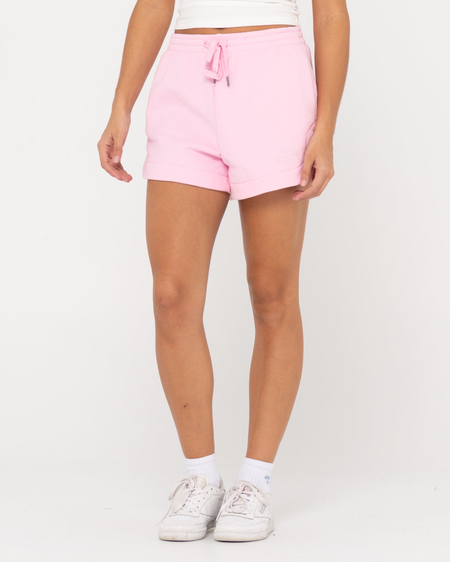 RUSTY SIGNATURE FLEECE SHORT