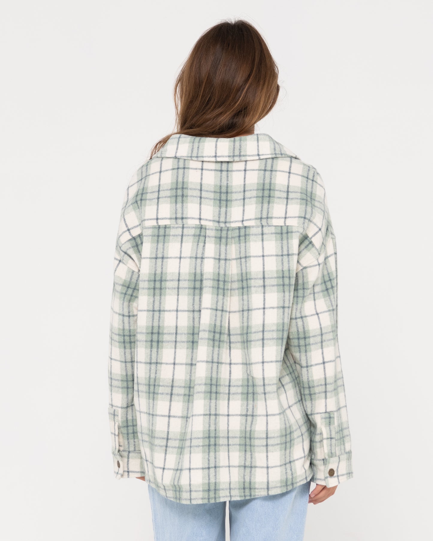STEMMING LONG SLEEVE PLAID OVER SHIRT