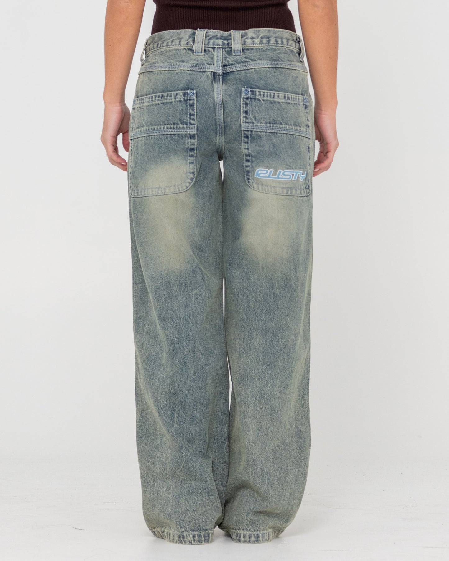 FLIP MOMMY LOW RISE TAPELESS DENIM JEAN
