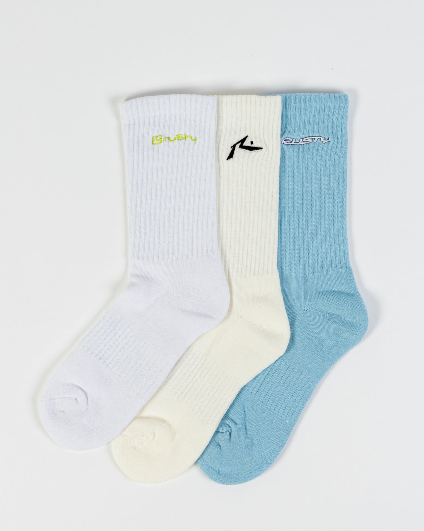 REPEAT CREW 3-SOCK PACK-MULTI