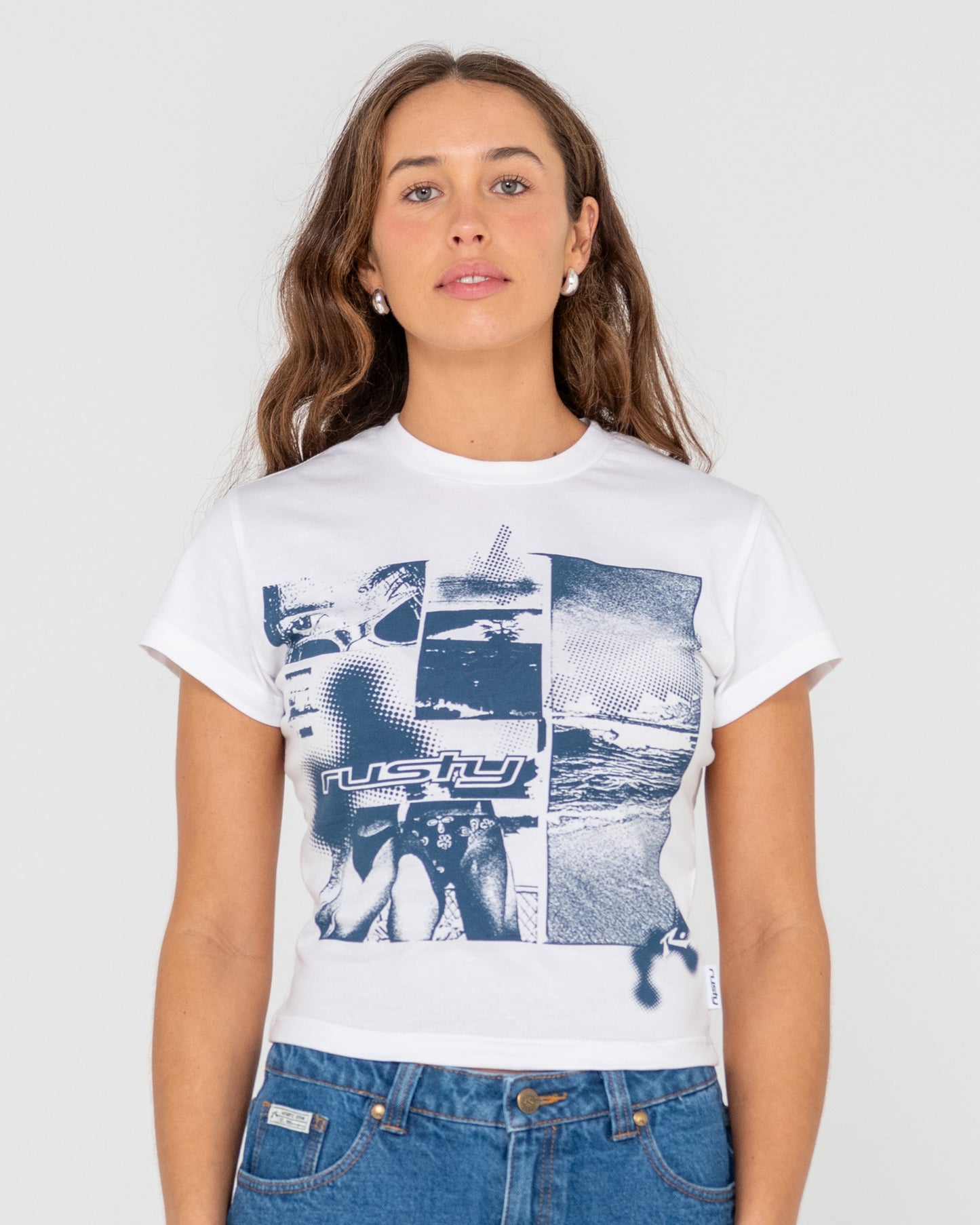 GREETINGS 2.0 SKIMMER BABY TEE