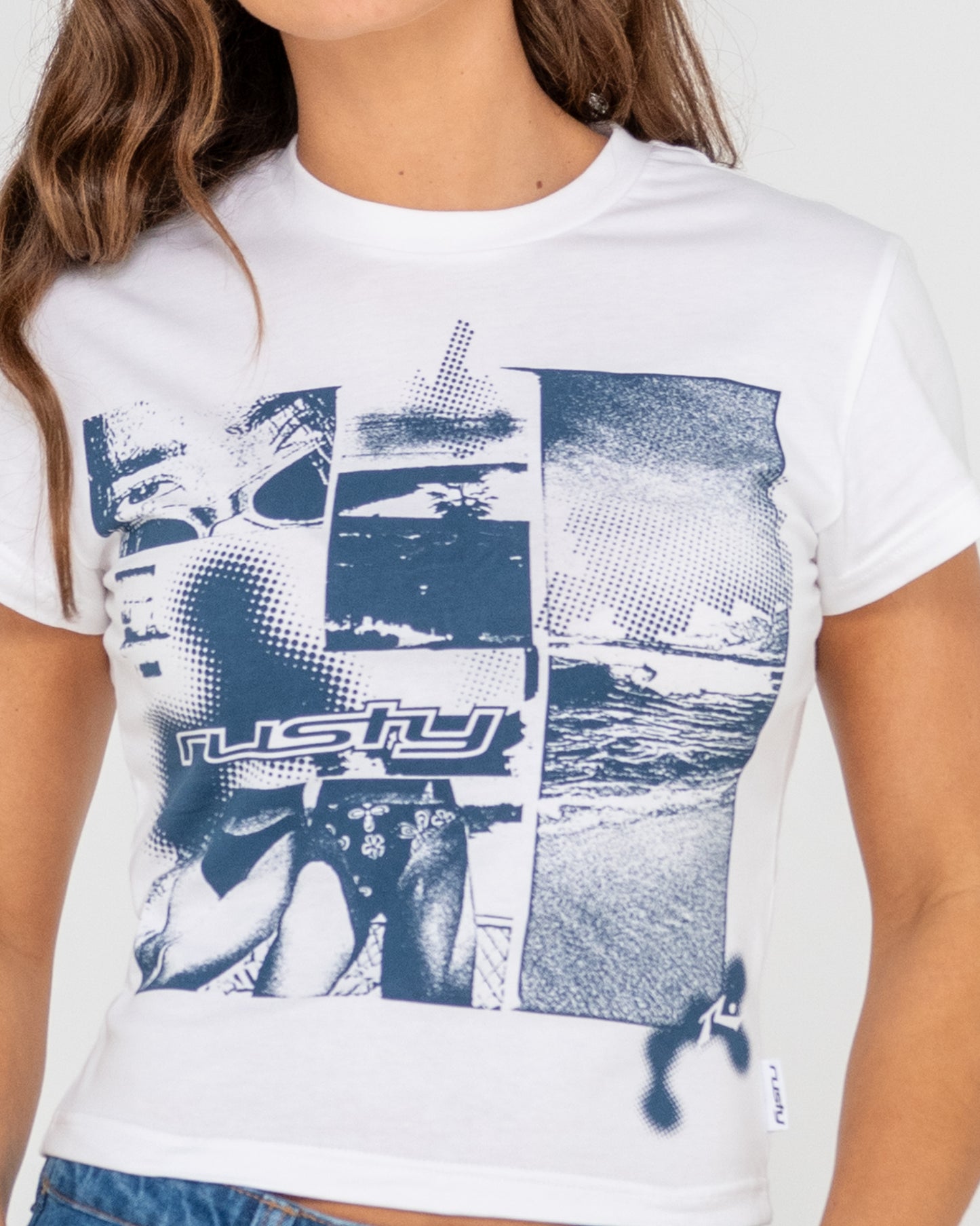 GREETINGS 2.0 SKIMMER BABY TEE
