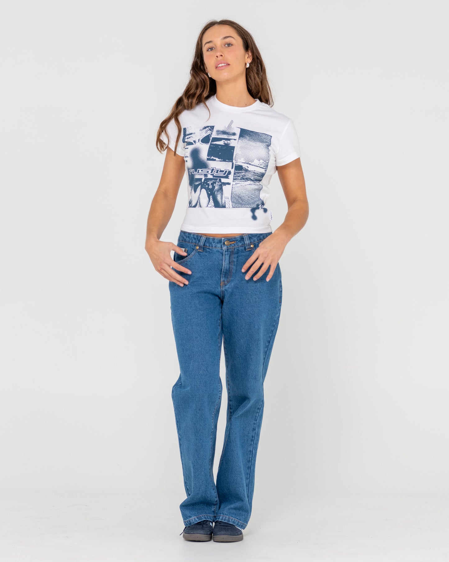 GREETINGS 2.0 SKIMMER BABY TEE