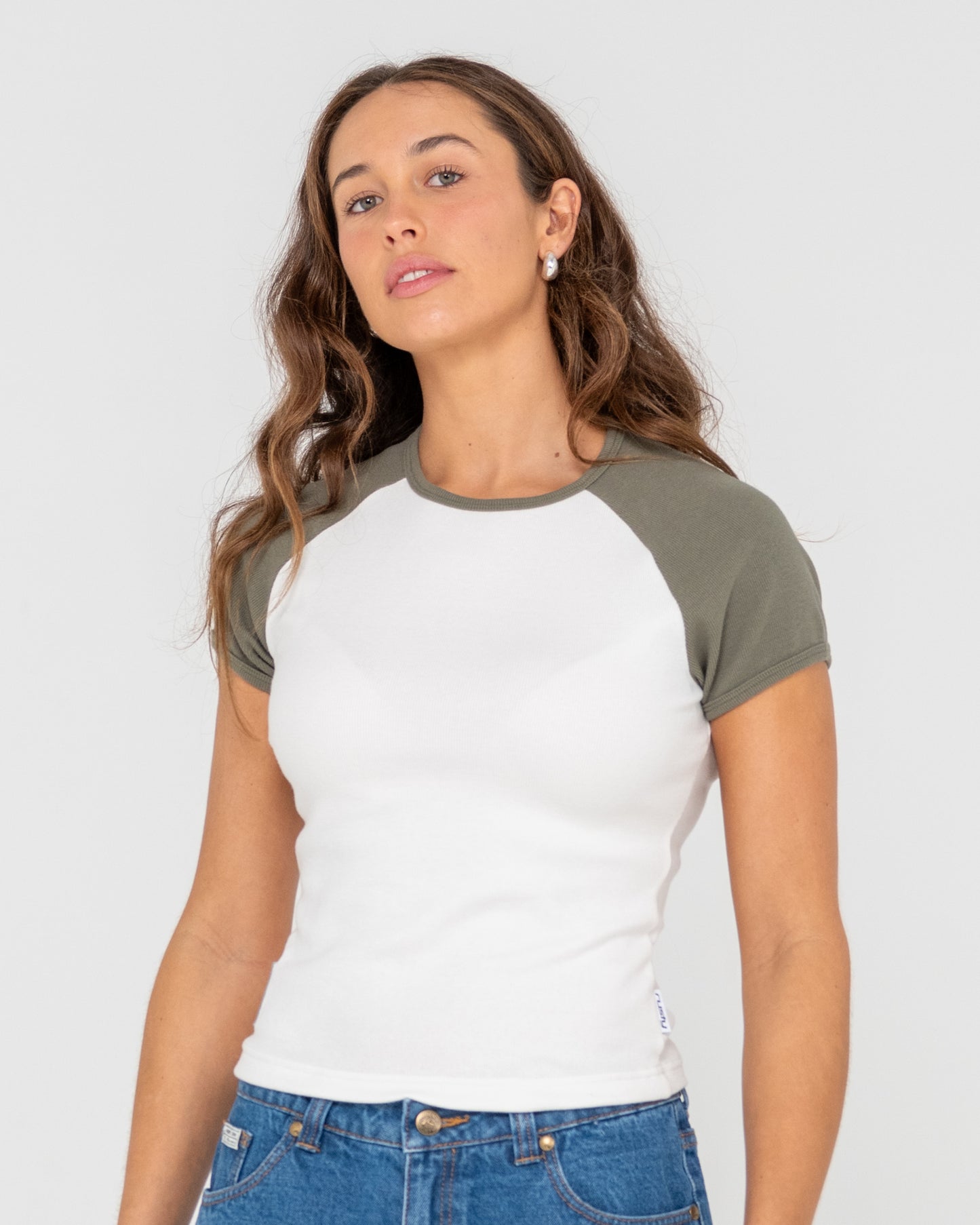 R2K RAGLAN SKIMMER TEE