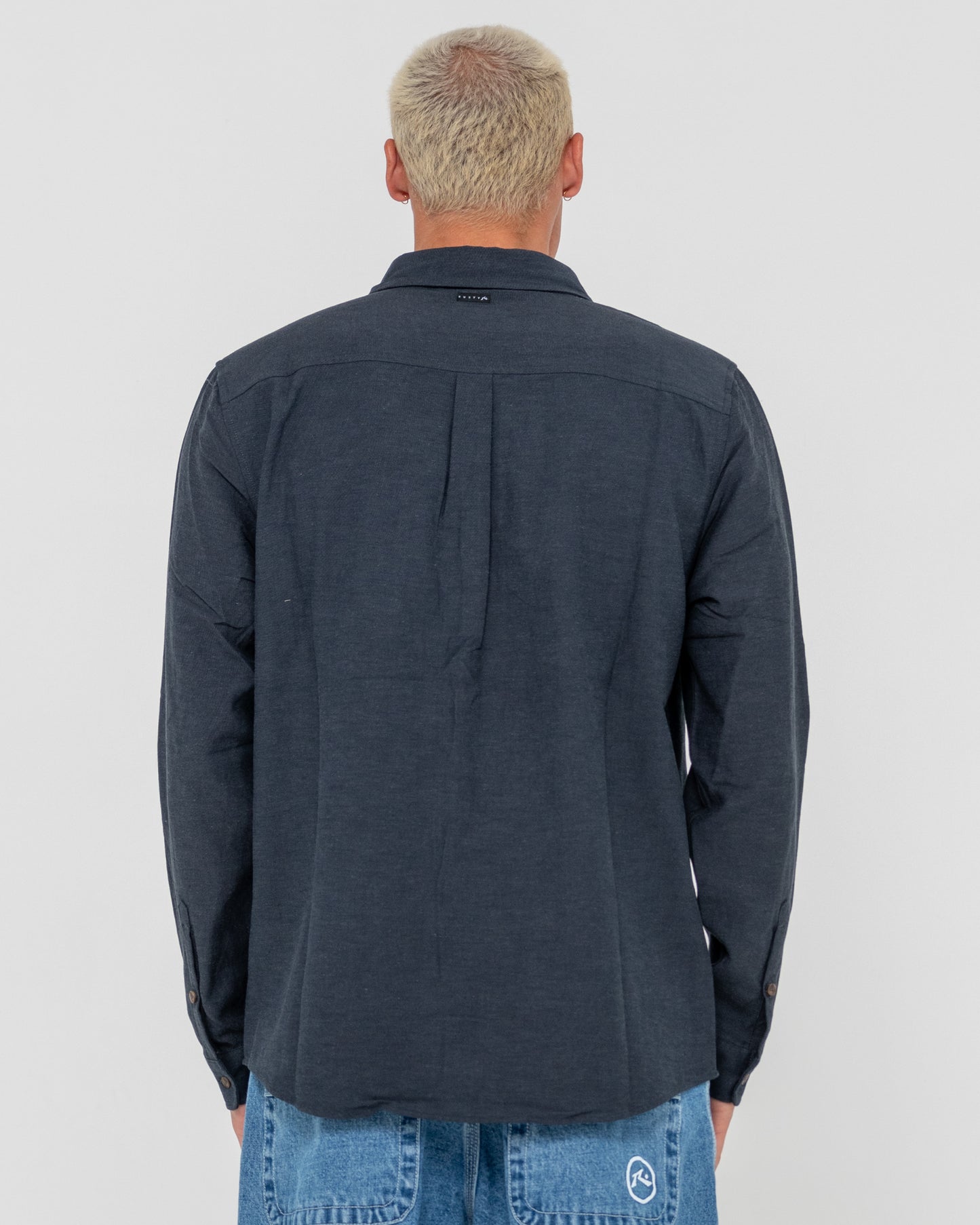 OVERTONE LONG SLEEVE LINEN SHIRT