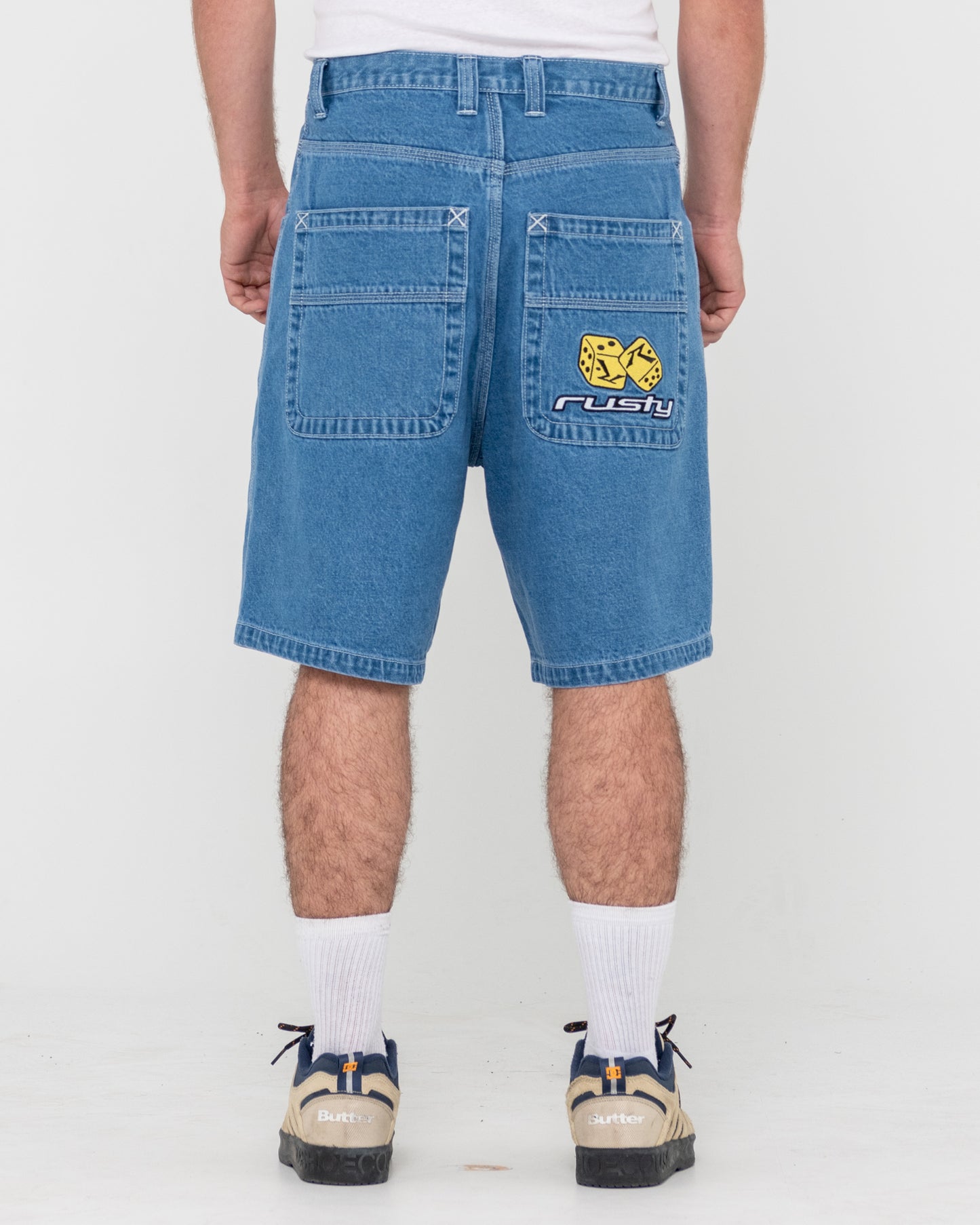 FLIP DADDY ALL IN JORT - MIDDY BLUE