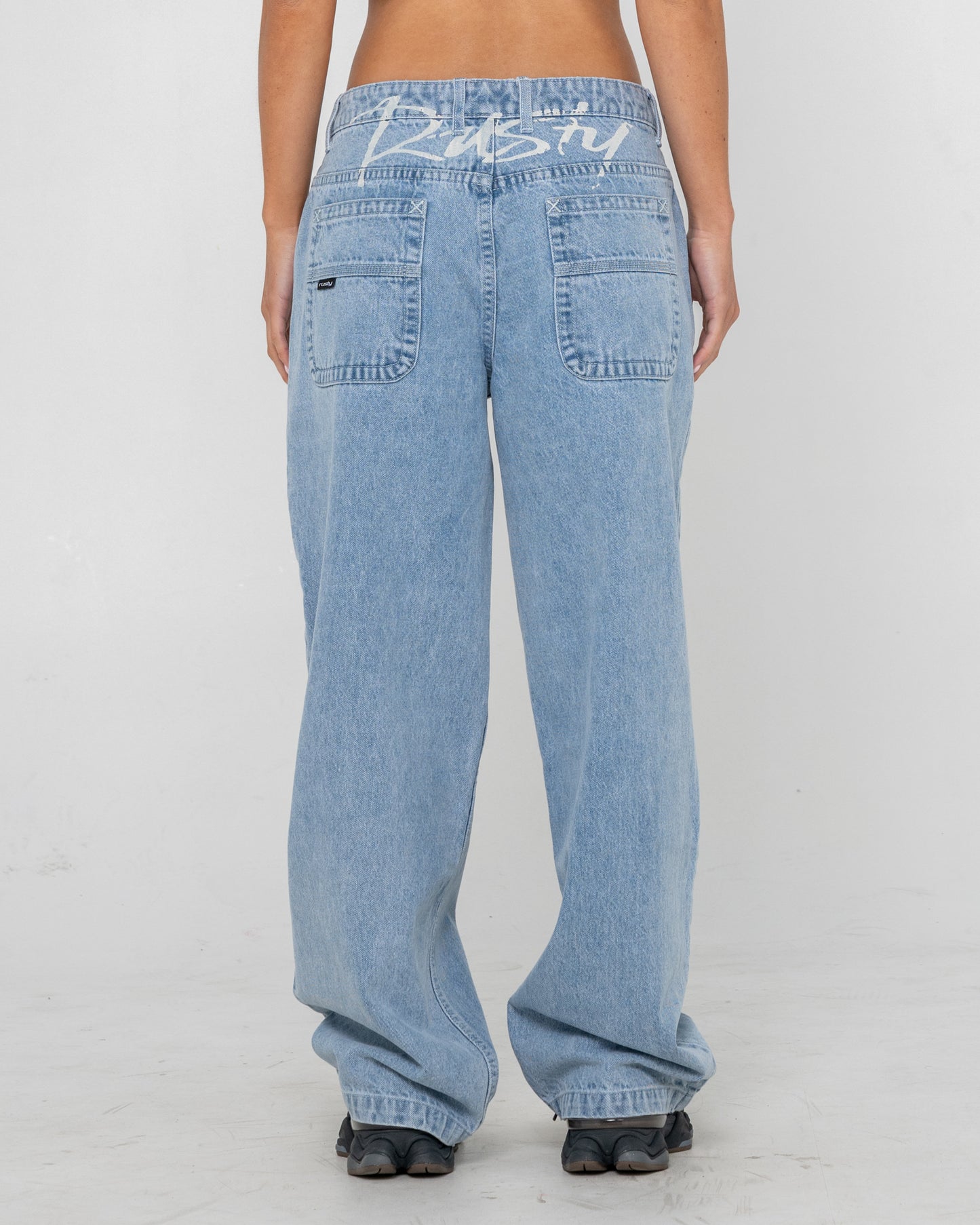 RUSTY CARGO LOW RISE WIDE PANT