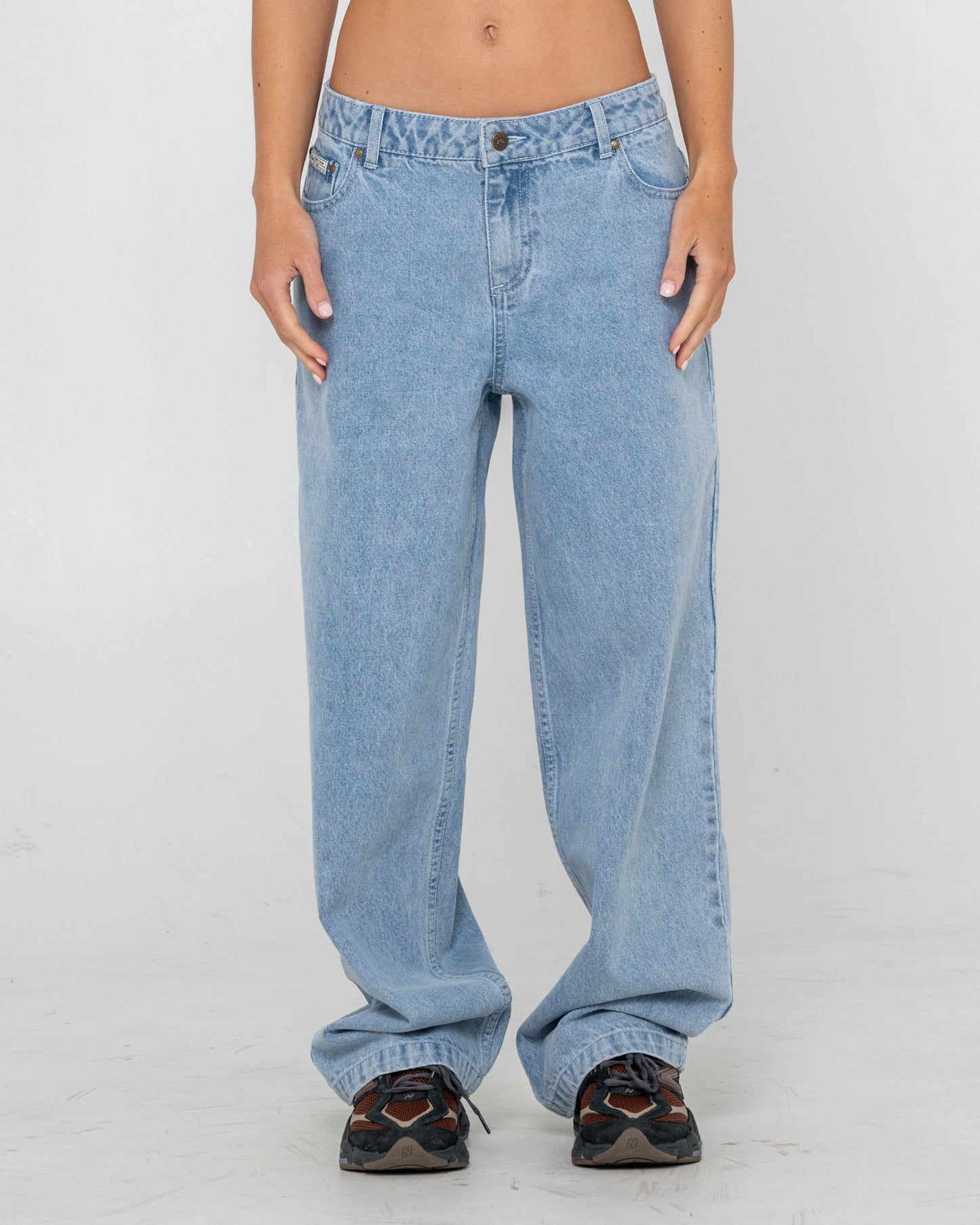 RUSTY CARGO LOW RISE WIDE PANT