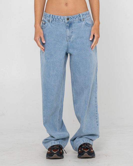 RUSTY CARGO LOW RISE WIDE PANT