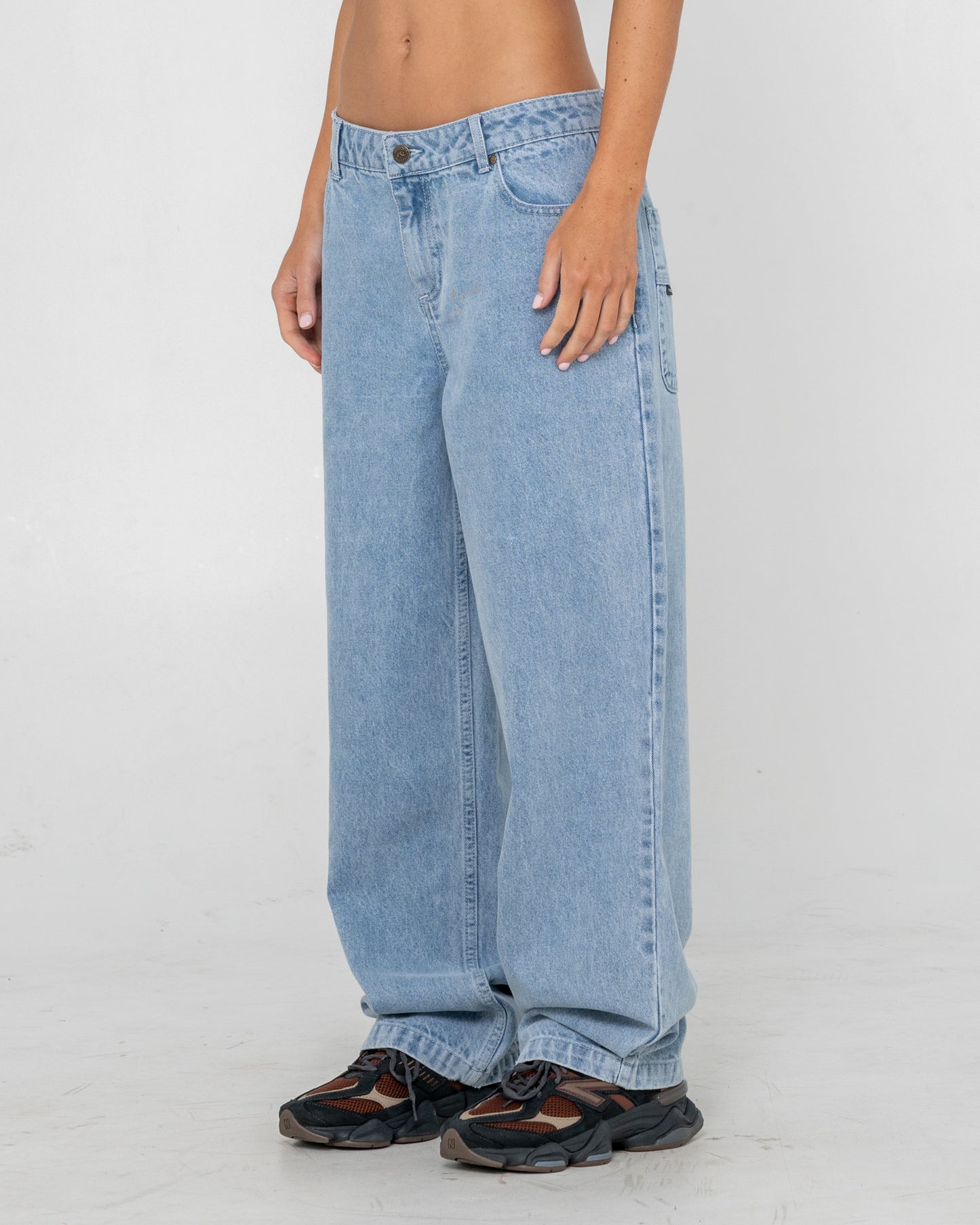 RUSTY CARGO LOW RISE WIDE PANT