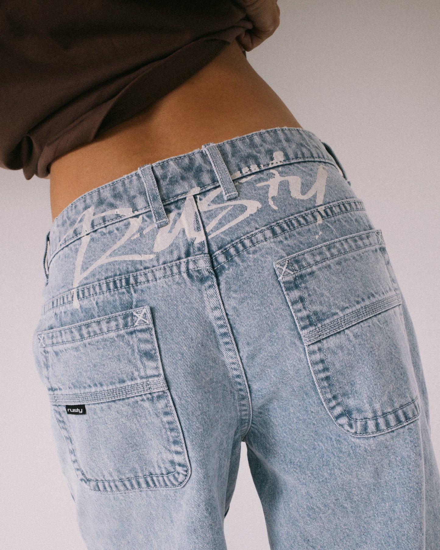 GANGSTA BAGGY LOW RISE JEAN