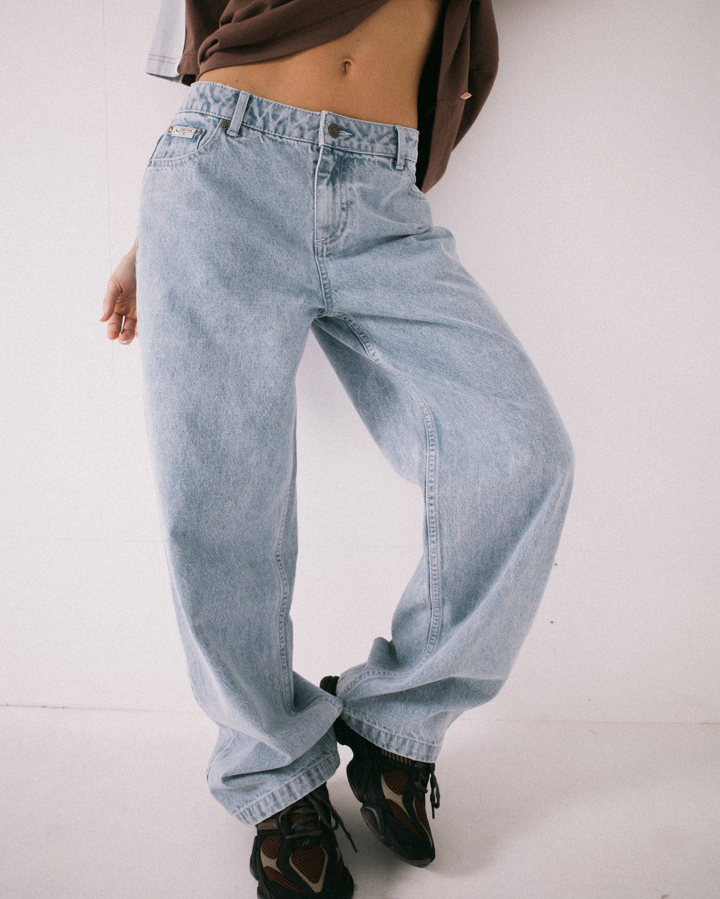 RUSTY CARGO LOW RISE WIDE PANT