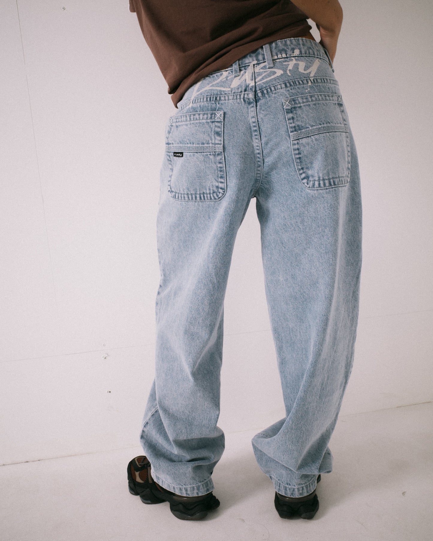 RUSTY CARGO LOW RISE WIDE PANT
