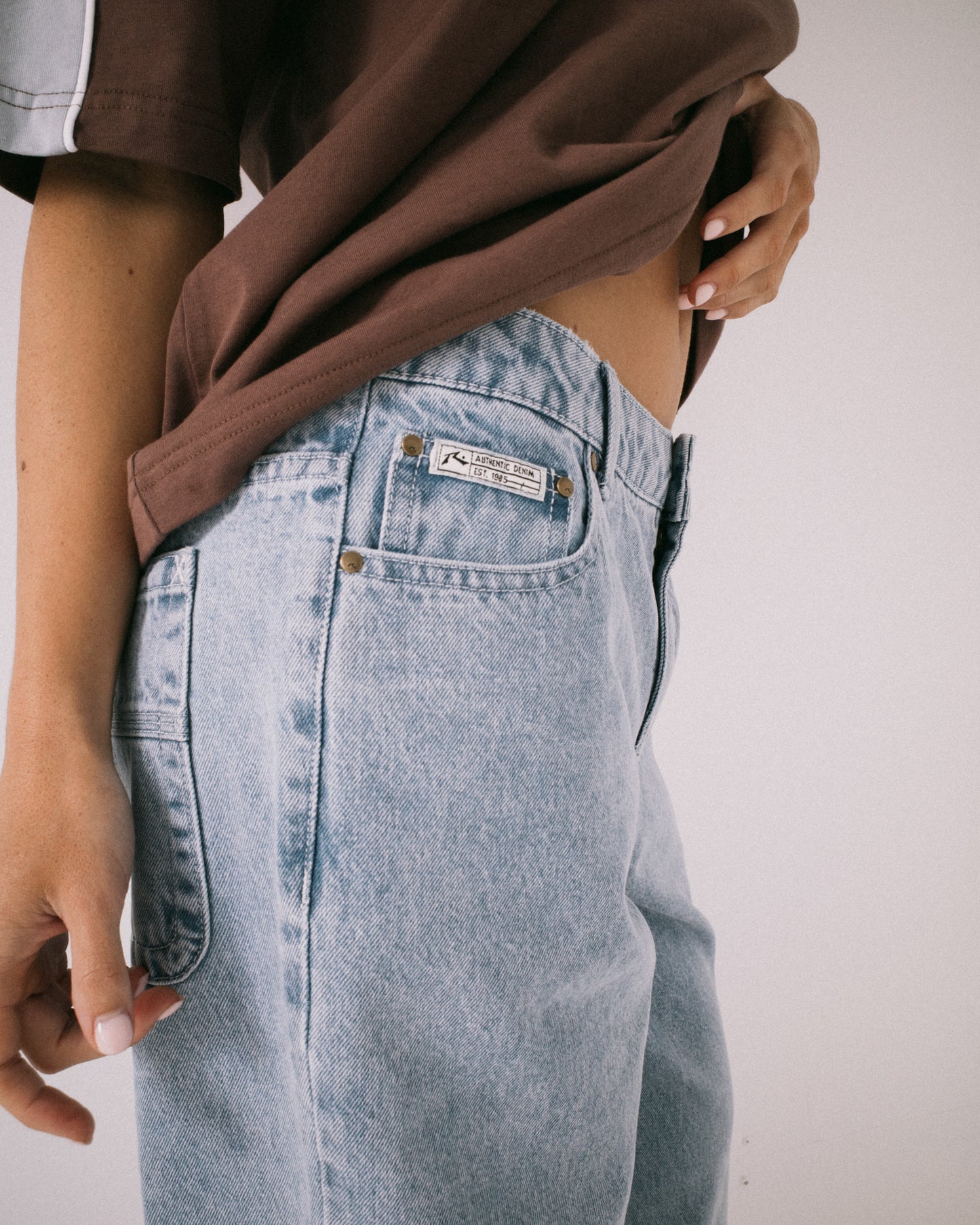 GANGSTA BAGGY LOW RISE JEAN