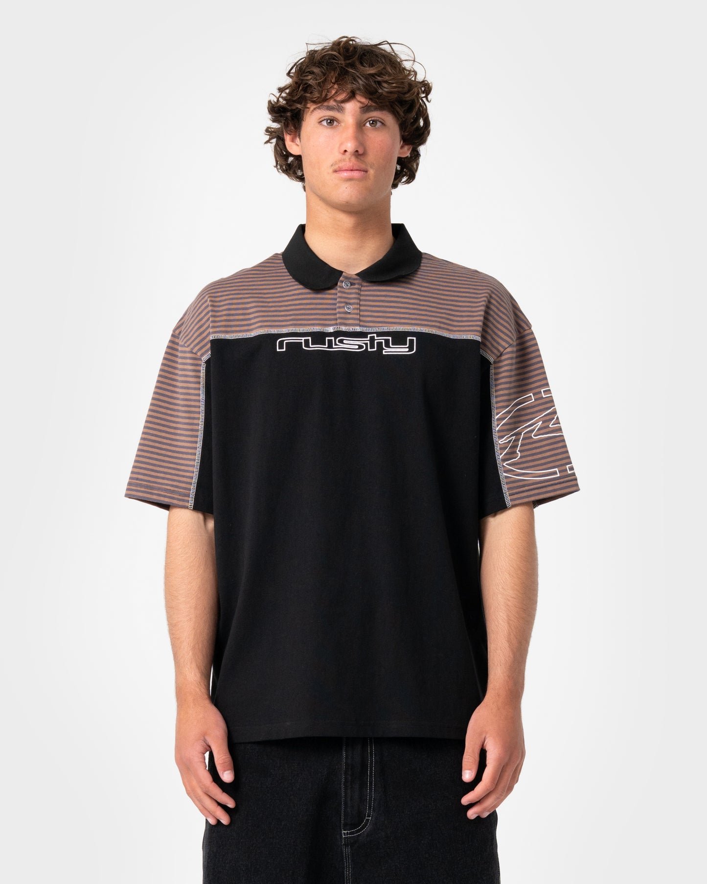 CYBER CRIME SHORT SLEEVE POLO