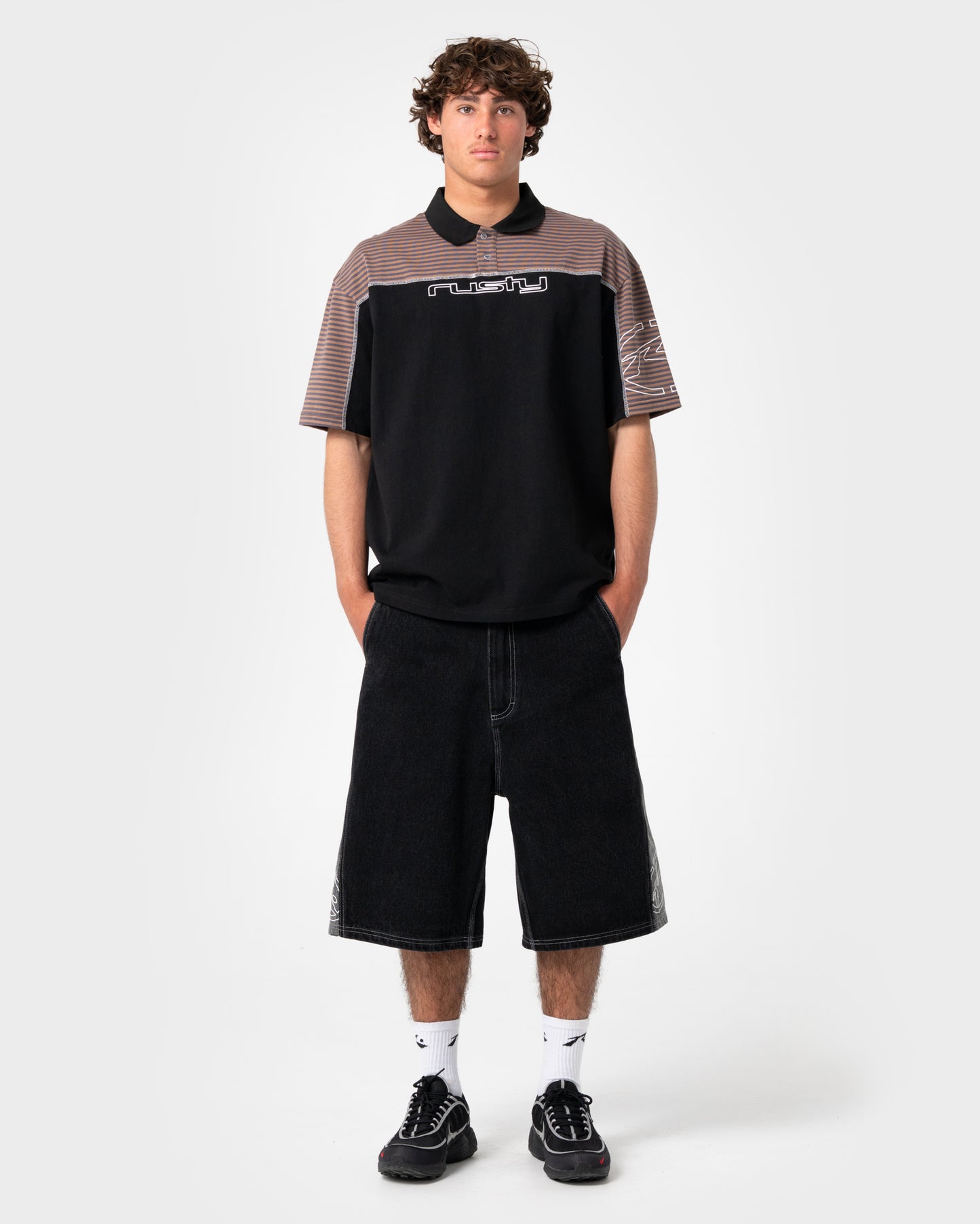 CYBER CRIME SHORT SLEEVE POLO