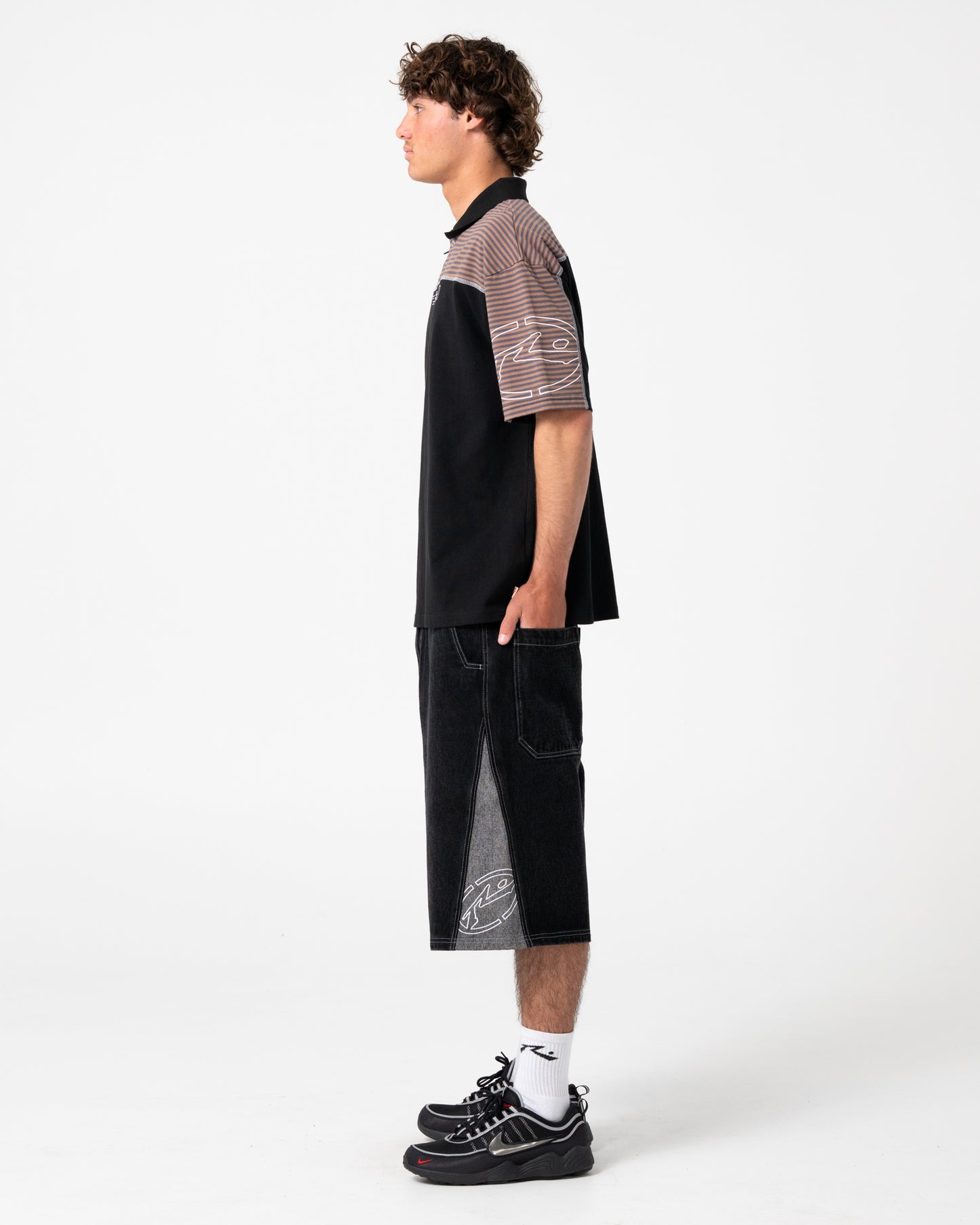 CYBER CRIME SHORT SLEEVE POLO