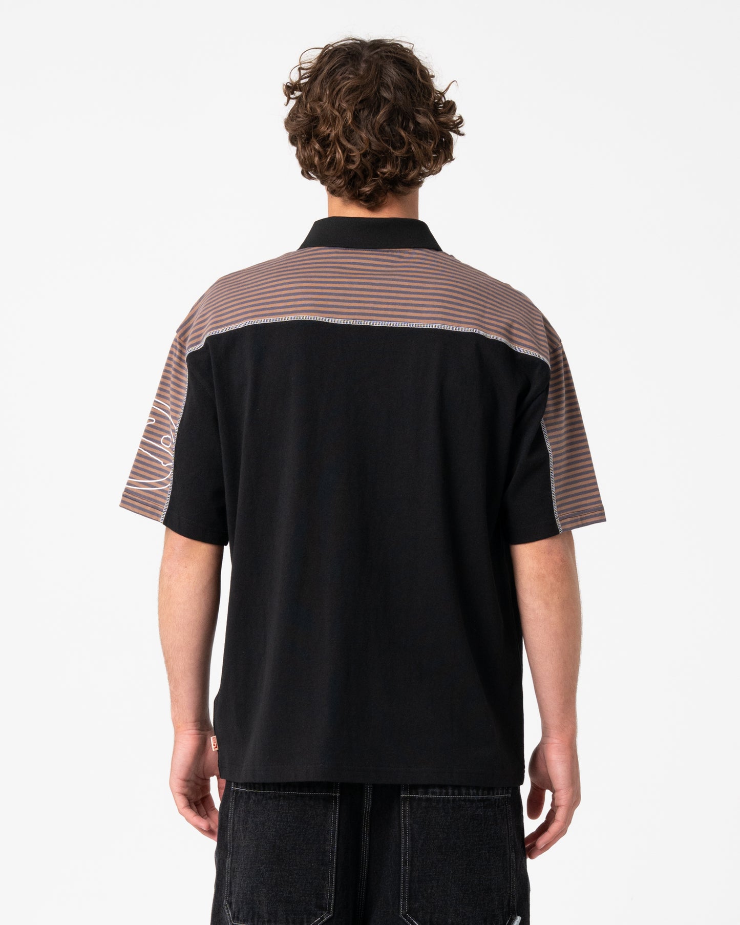 CYBER CRIME SHORT SLEEVE POLO