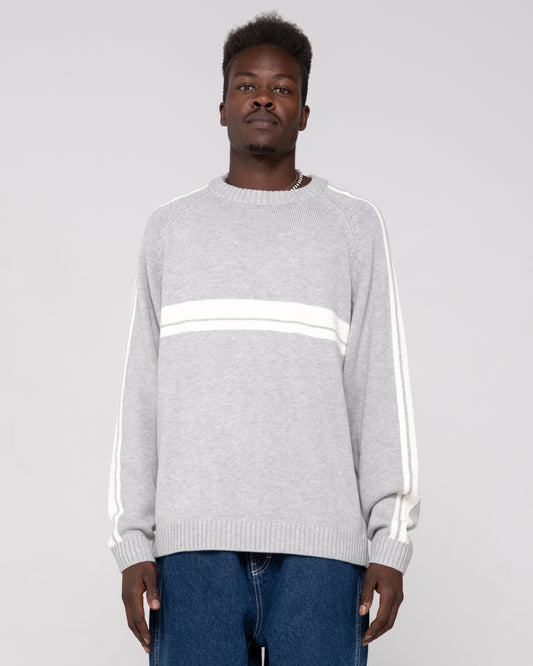 WHITE LINES 2.0 KNITTED CREW