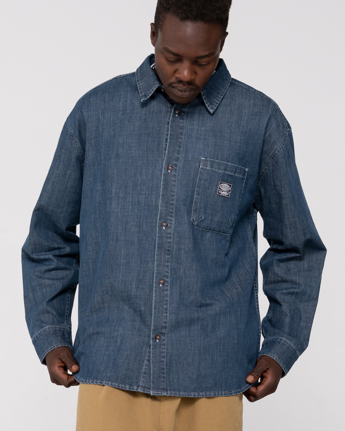 VALLEJO DENIM LONG SLEEVE SHIRT