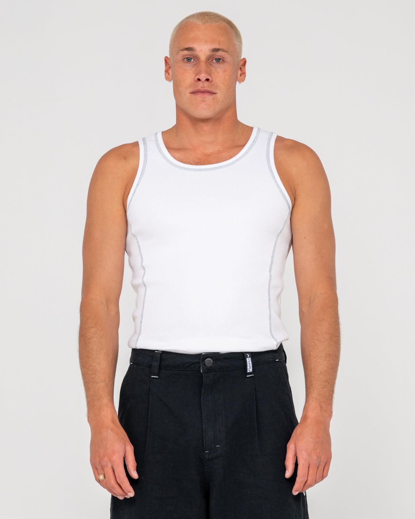 SLACK JACK RIBBED HEAVY TANK