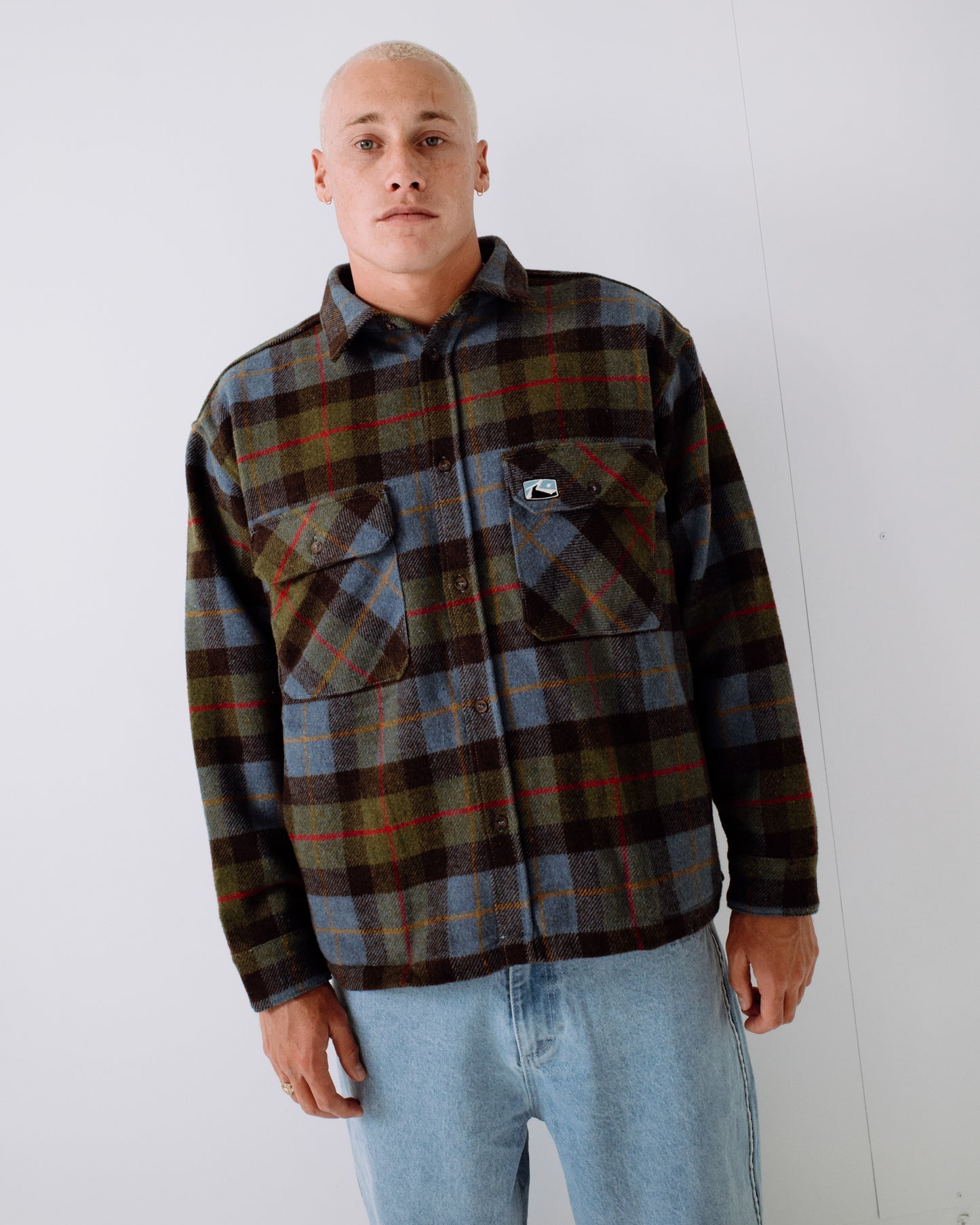 MONDO CANE LONG SLEEVE OVER SHIRT