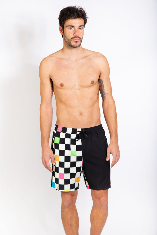 CHECKMATE ELASTIC WALKSHORT