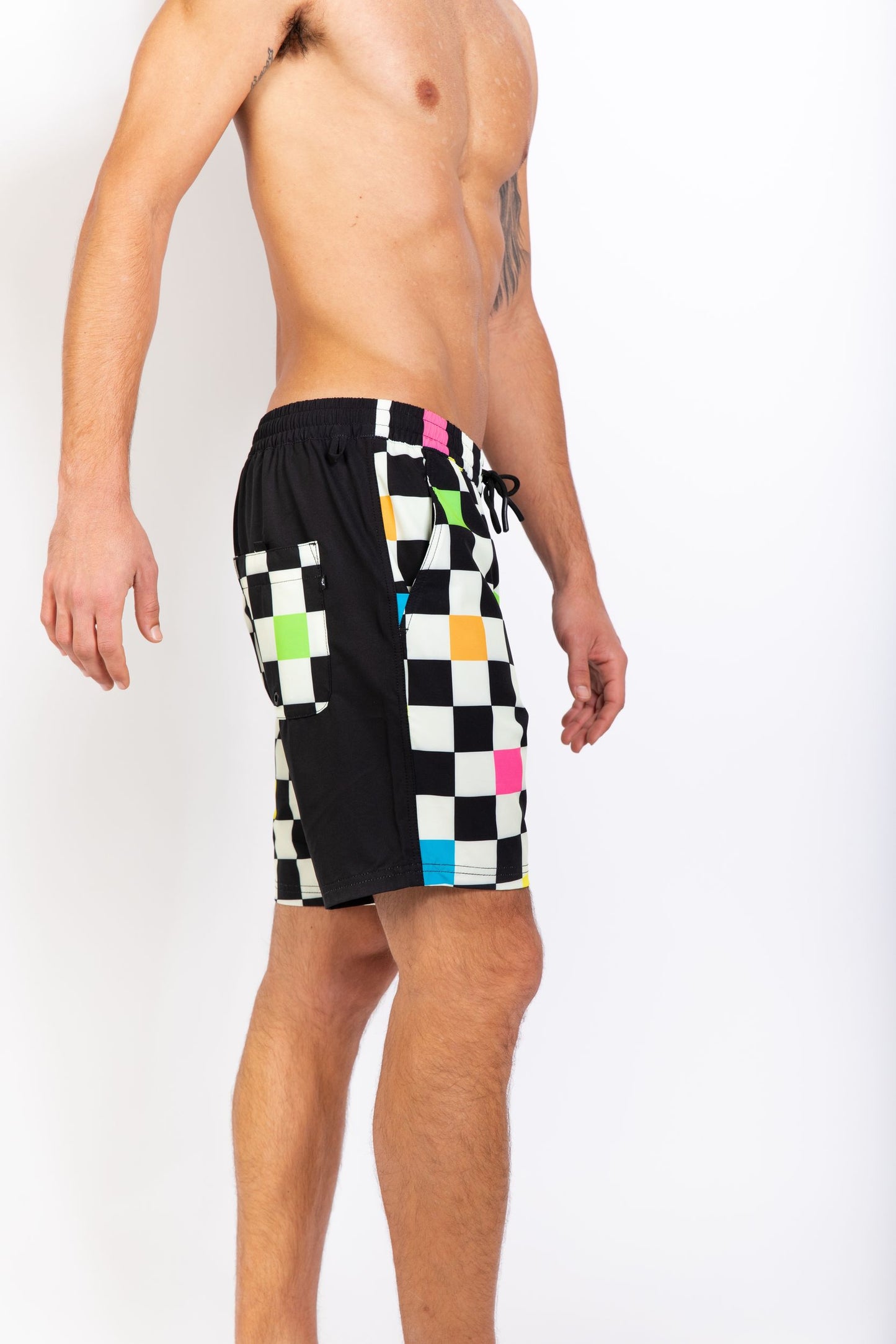 CHECKMATE ELASTIC WALKSHORT
