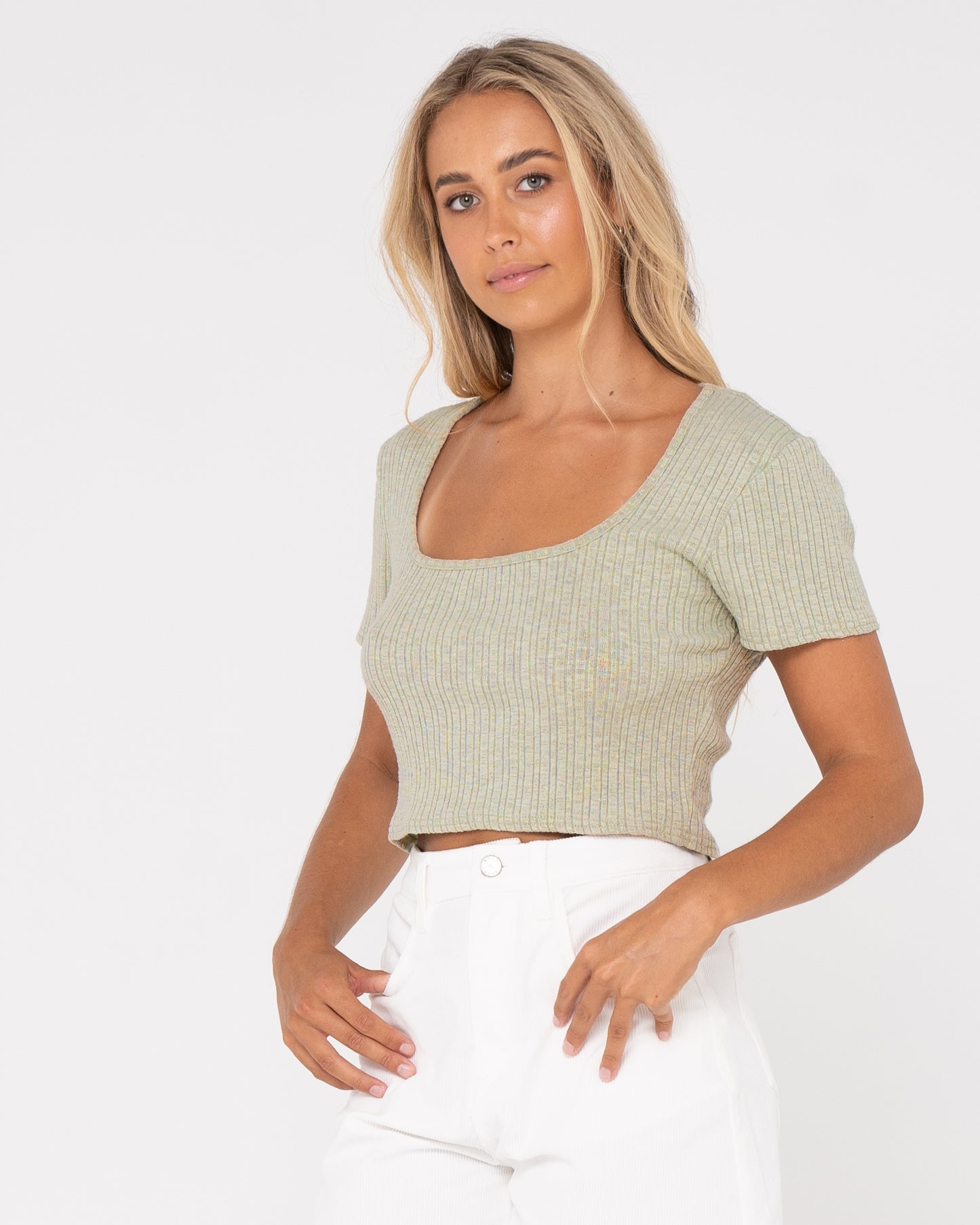 SIMMER CROP TOP