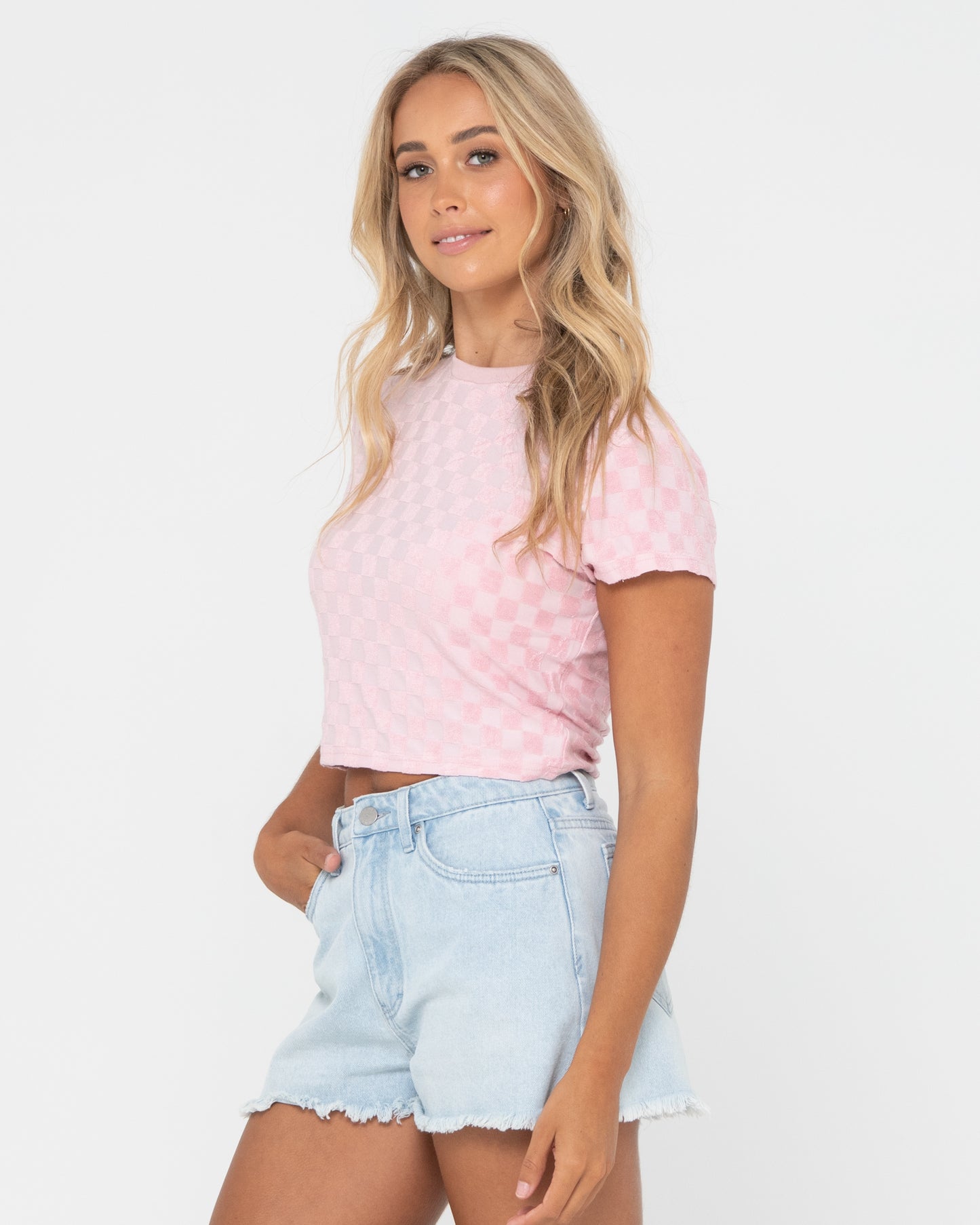 LARA SHORT SLEEVE BABY TEE