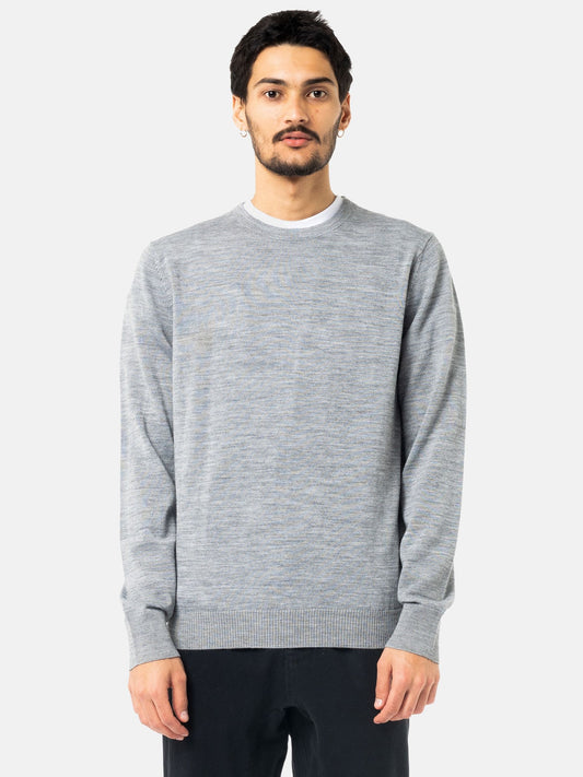 SLUNG CREW NECK LAYERING KNIT