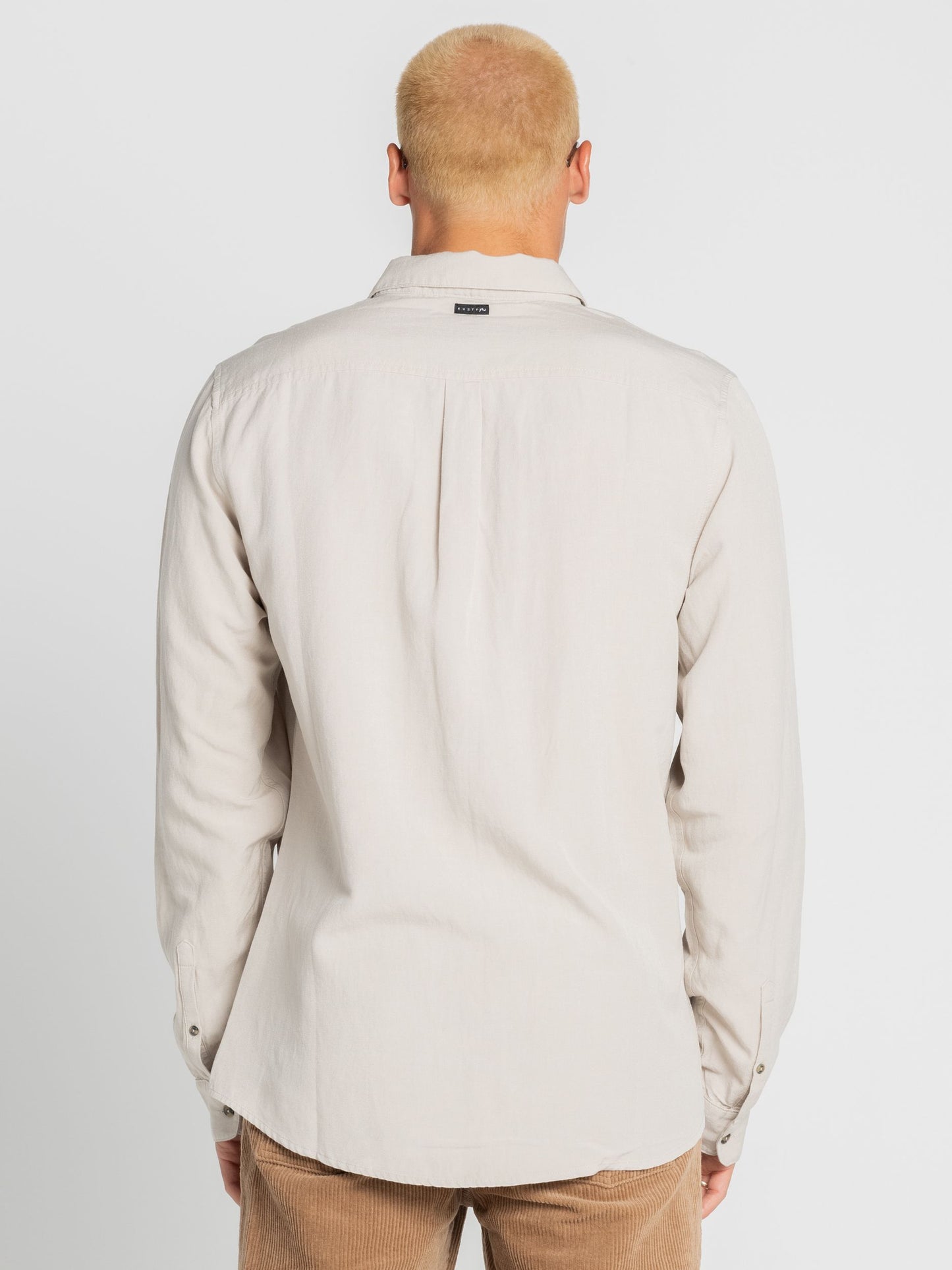 OVERTONE LONG SLEEVE LINEN SHIRT
