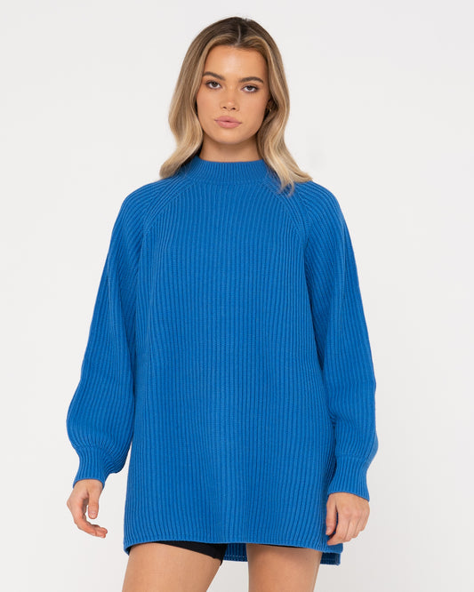 RIMBRA CREW LONGLINE KNIT