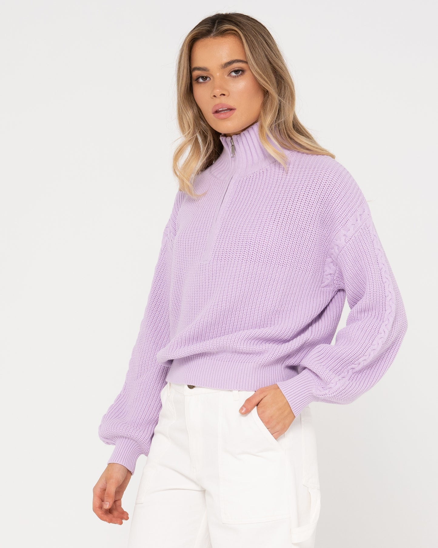 IRIS HALF ZIP KNIT