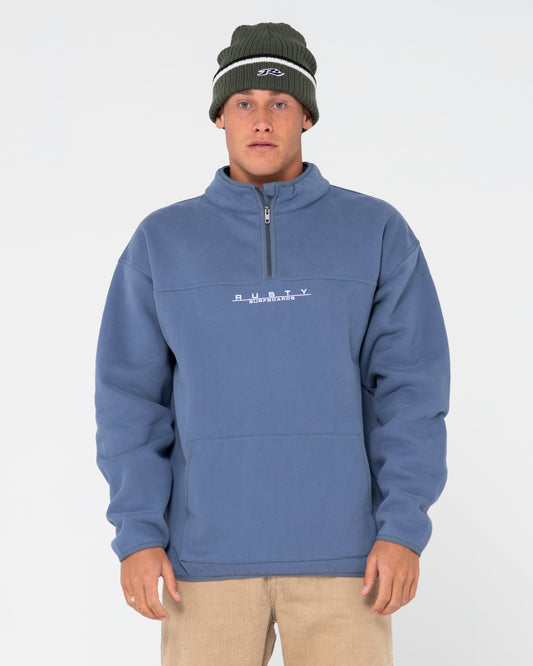 RS RELAXED 1/4 ZIP SUPER FLEECE