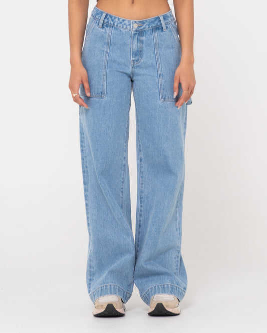 BILLIE LOW RISE CARPENTER PANT - ULG