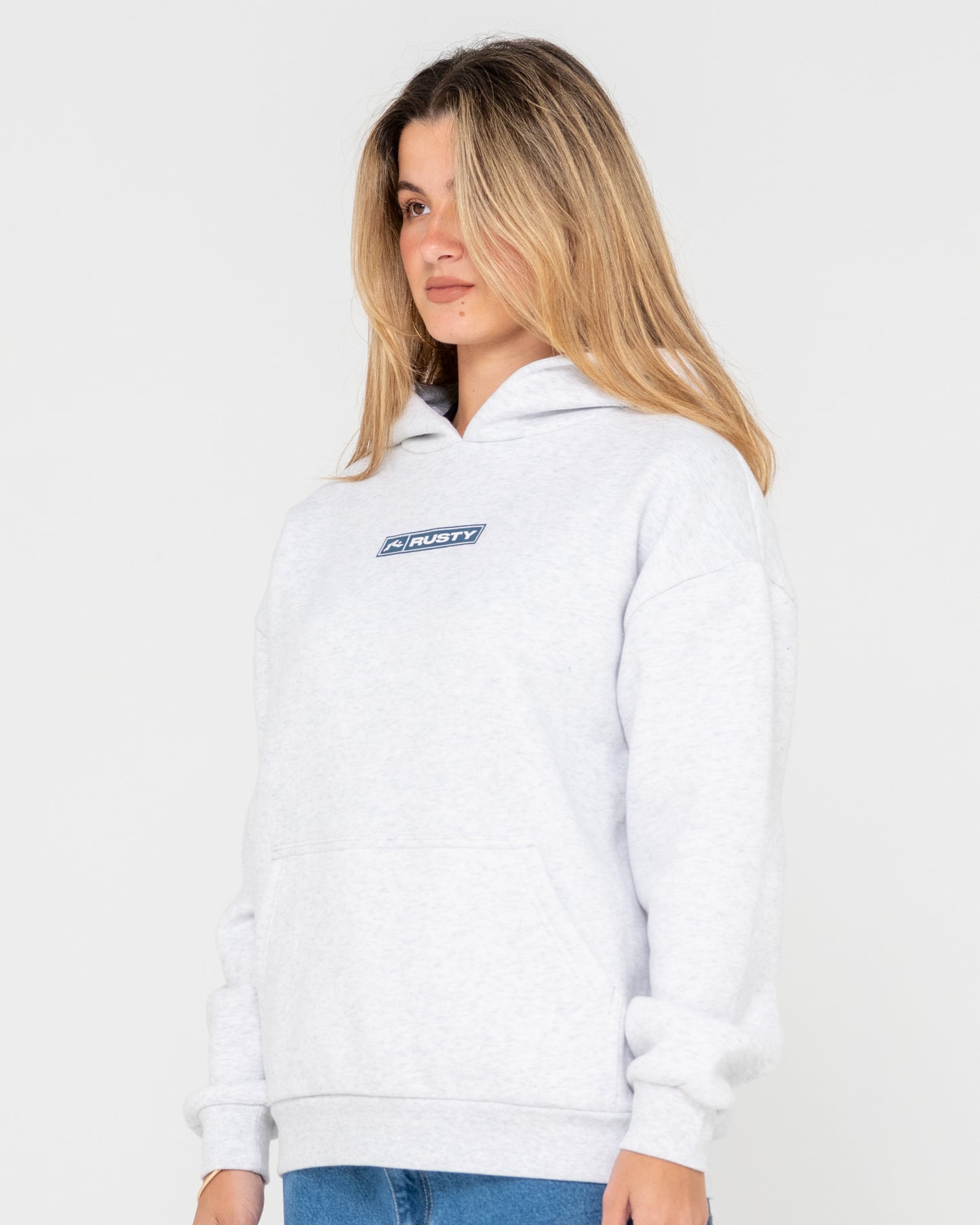 THE ESSENTIALS OVERSIZED HOODED FLEECE