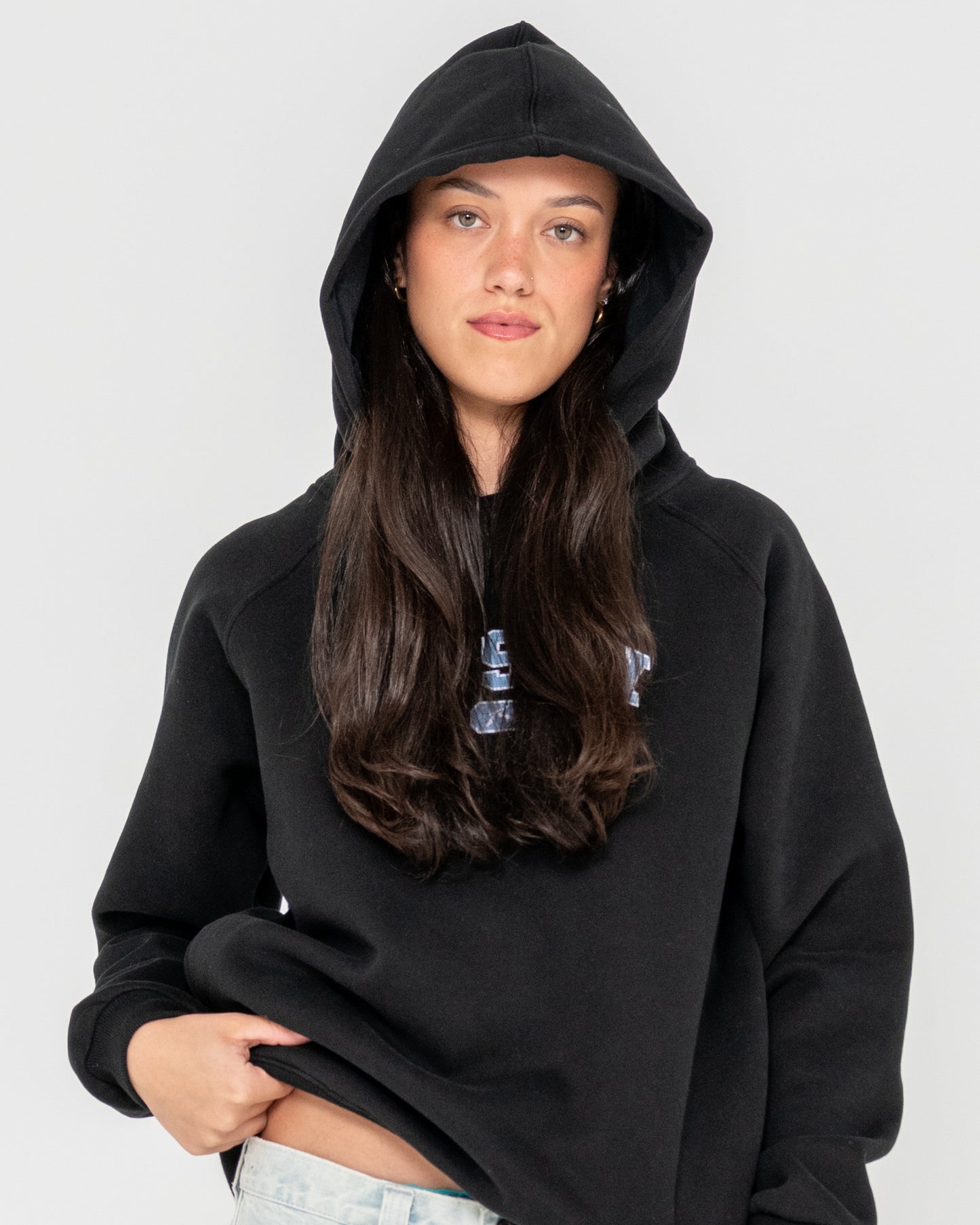 A GRADE OVERSIZED HOODED FLEECE