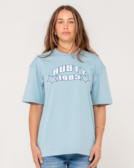 STAR SHINE OVERSIZE SHORT SLEEVE TEE