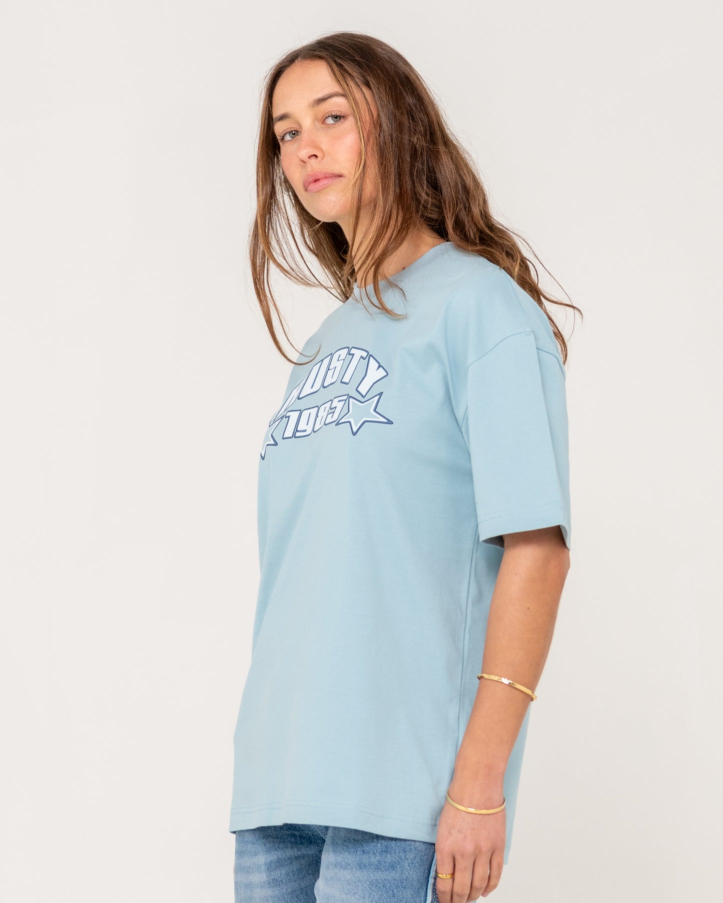 STAR SHINE OVERSIZE SHORT SLEEVE TEE