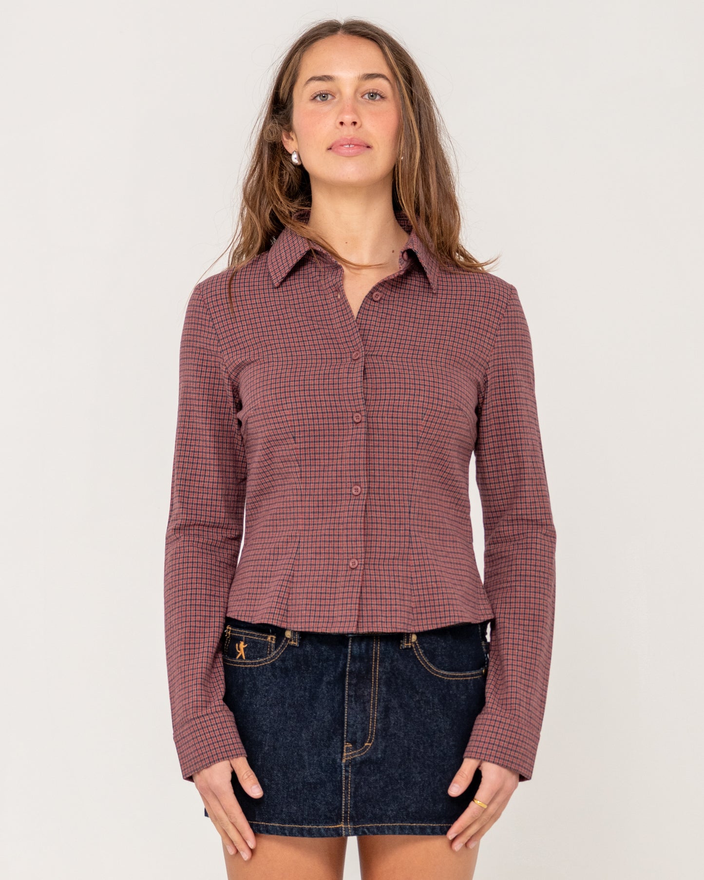 DALLAS FITTED BUTTON UP SHIRT