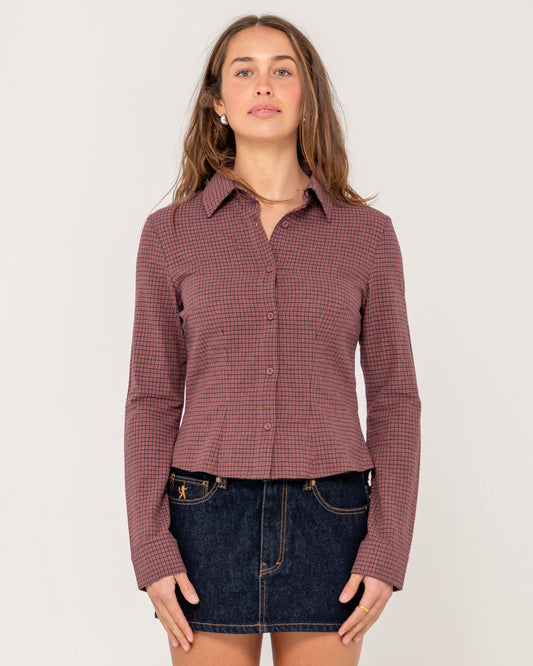 DALLAS FITTED BUTTON UP SHIRT