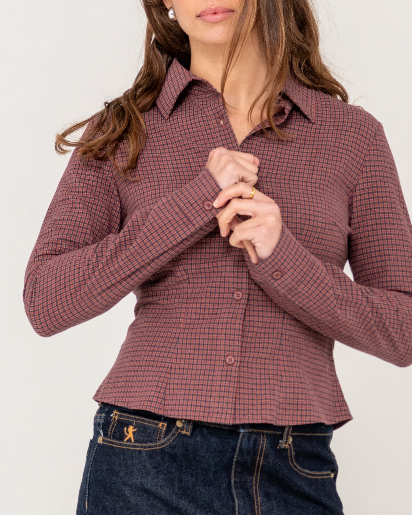 DALLAS FITTED BUTTON UP SHIRT