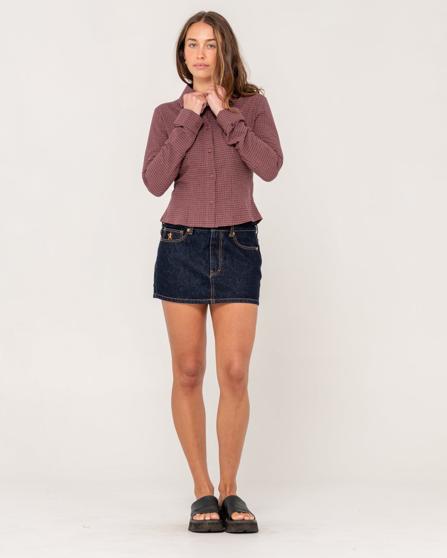 DALLAS FITTED BUTTON UP SHIRT