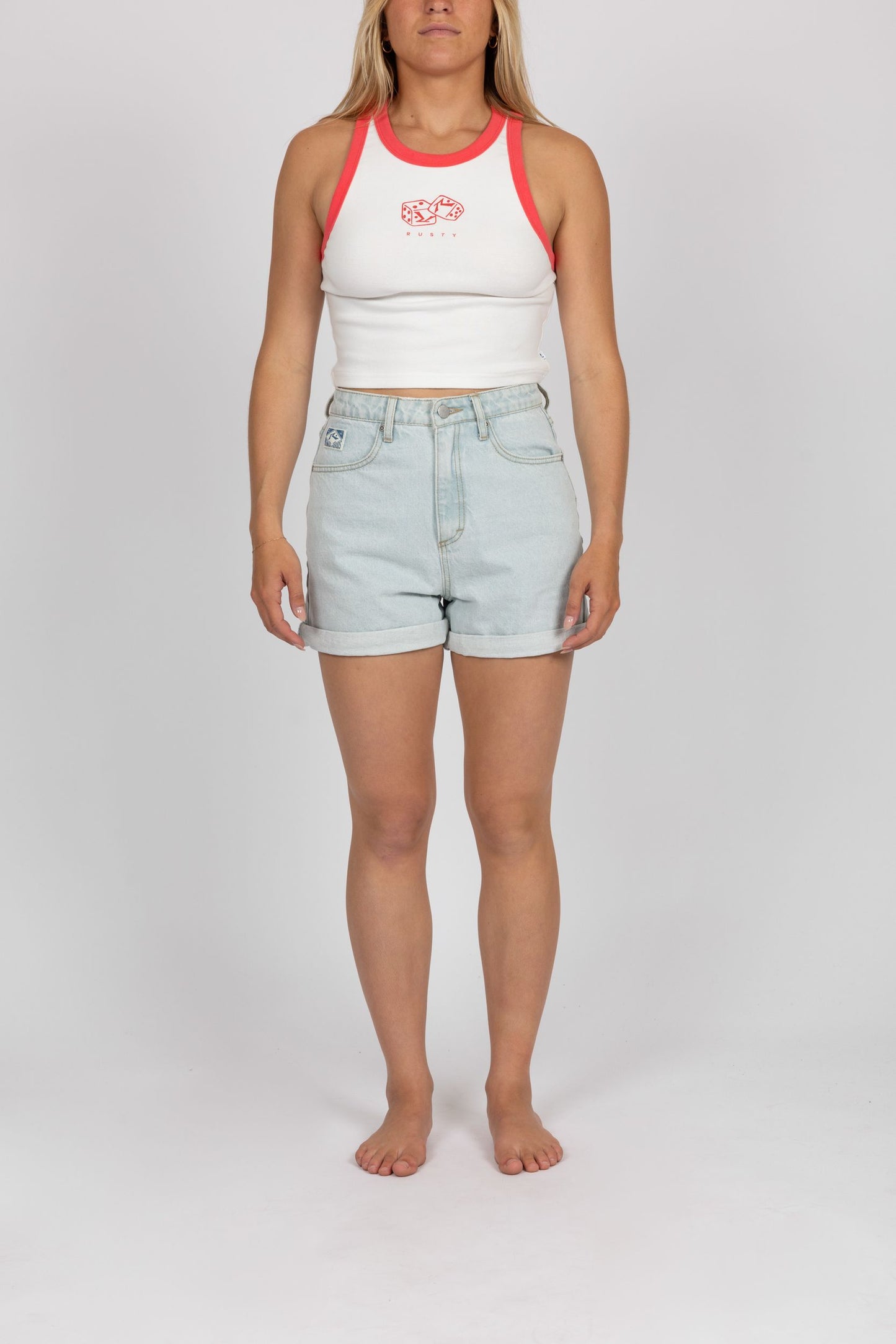 HERMOSA HIGH RISE DENIM SHORT